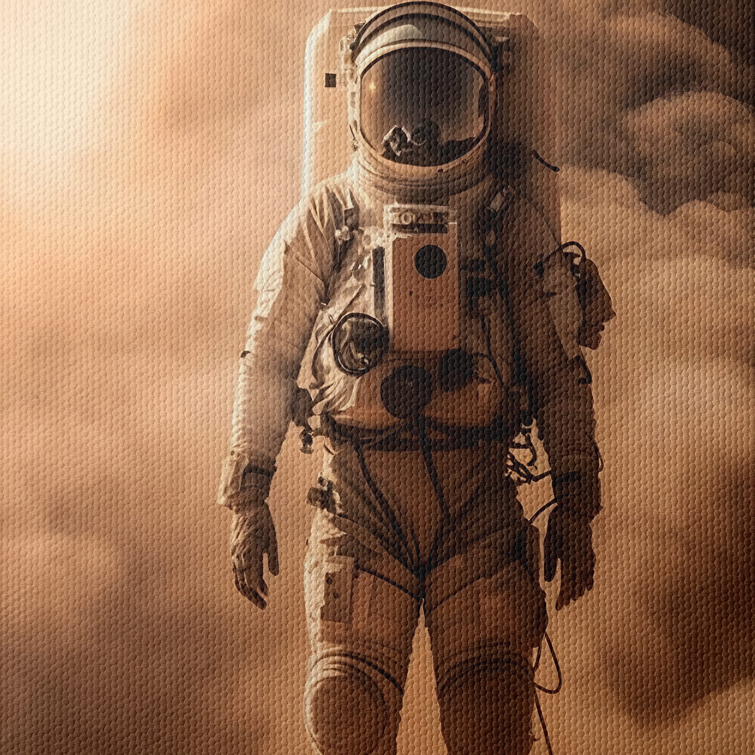 Astronaut Walking Through Cosmic Dust - Image 4
