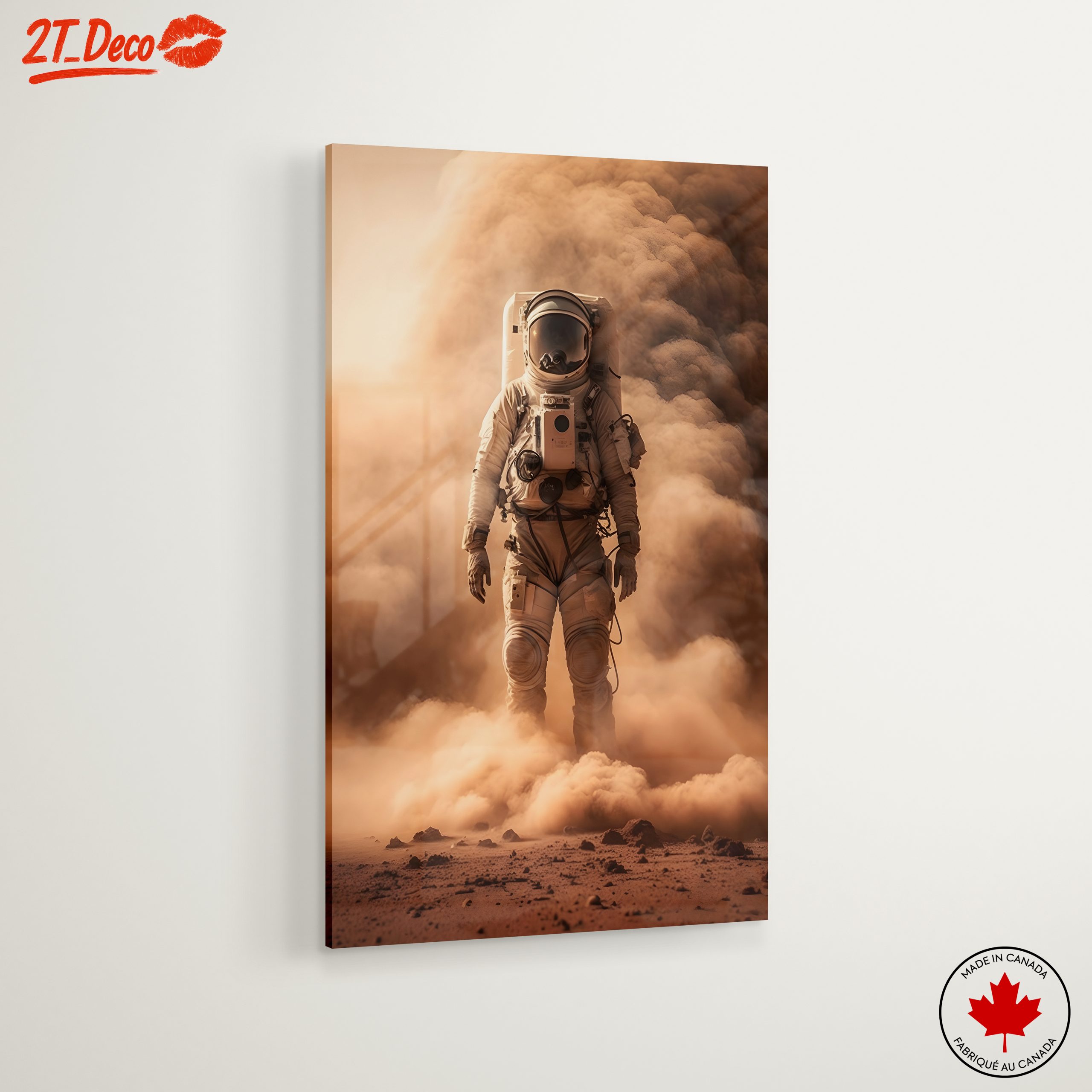 Astronaut Walking Through Cosmic Dust - Image 6