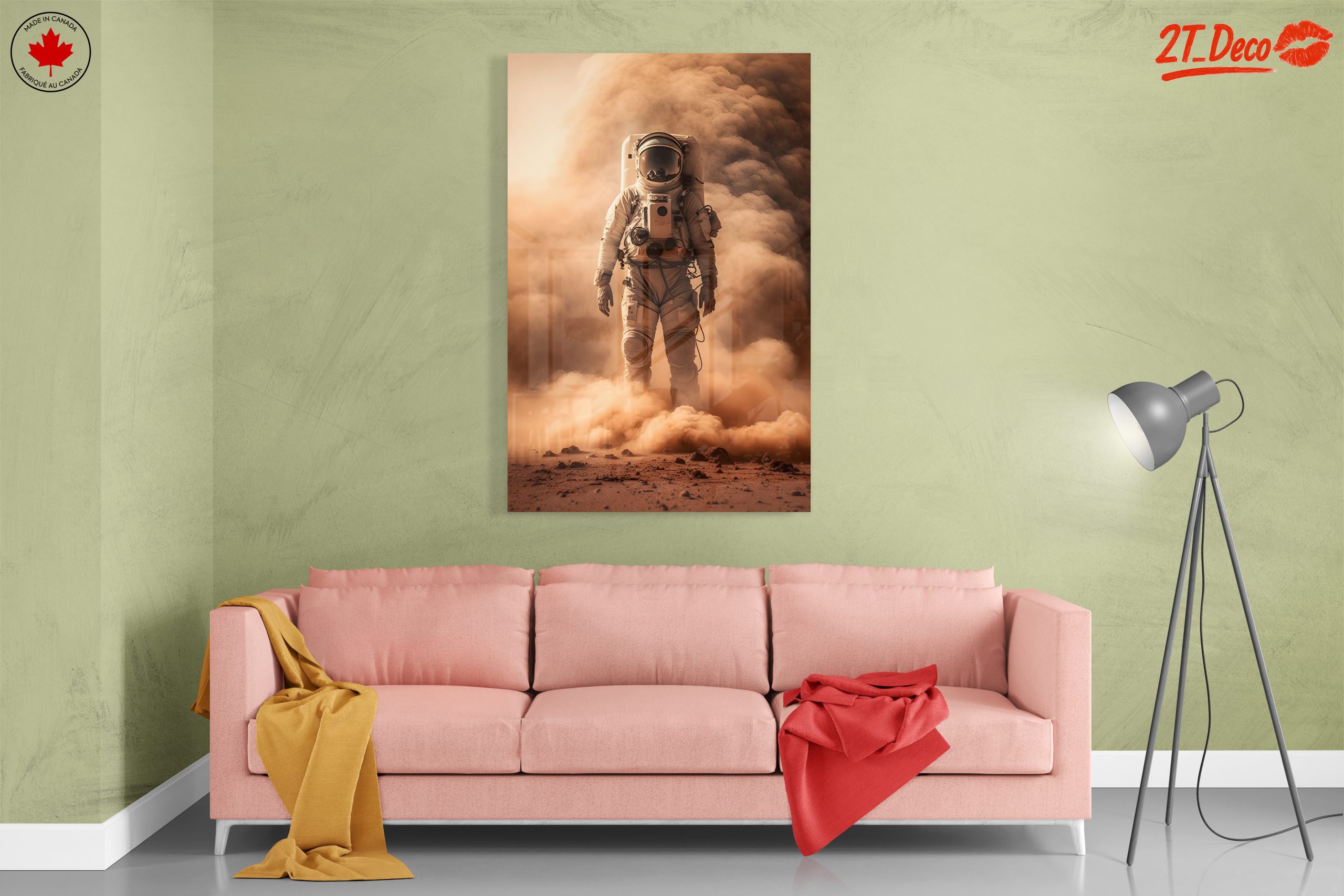 Astronaut Walking Through Cosmic Dust - Image 7