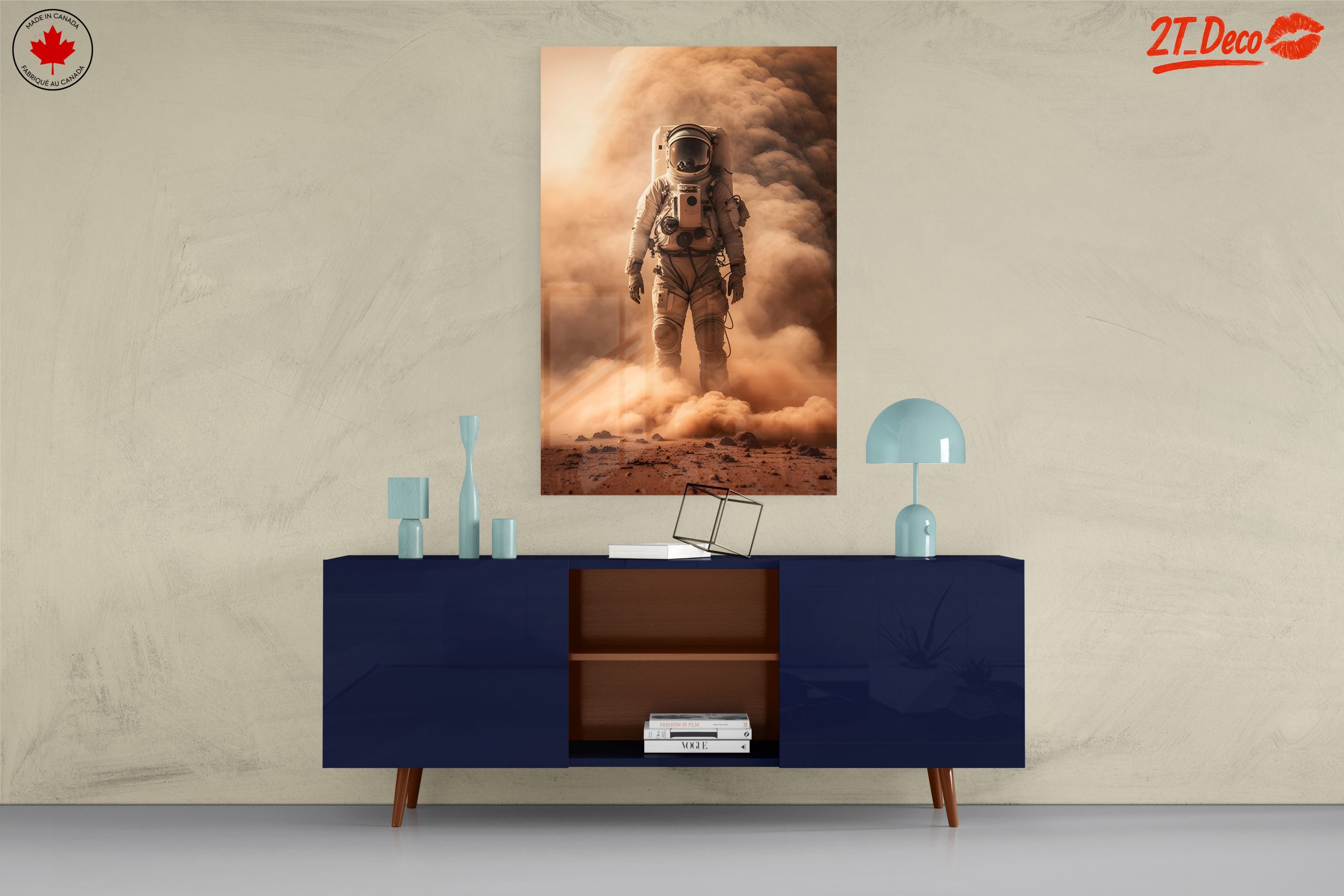 Astronaut Walking Through Cosmic Dust - Image 8