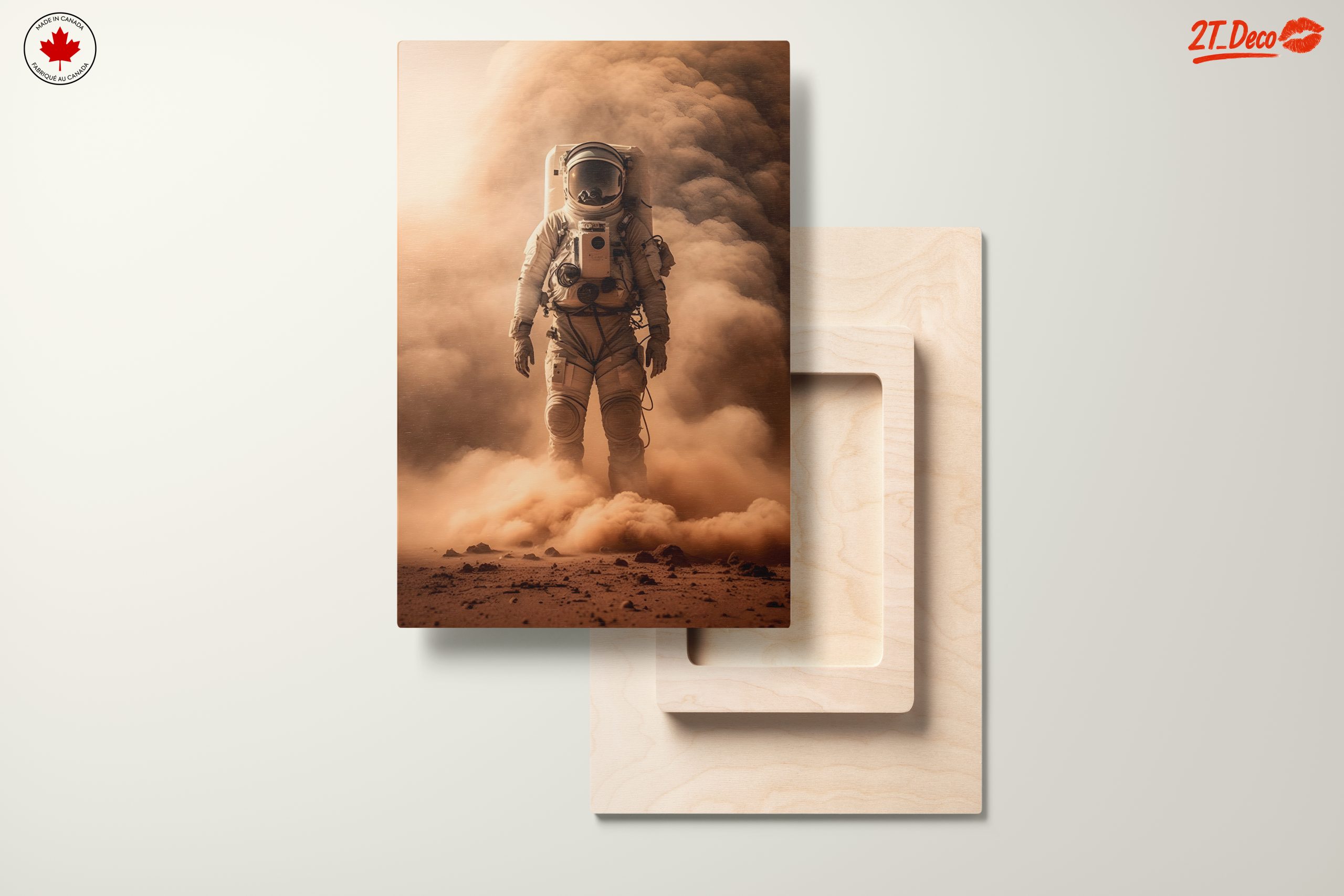 Astronaut Walking Through Cosmic Dust - Image 11
