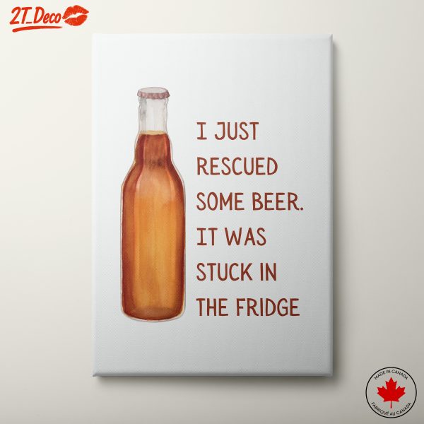 Humorous Beer Bottle Art