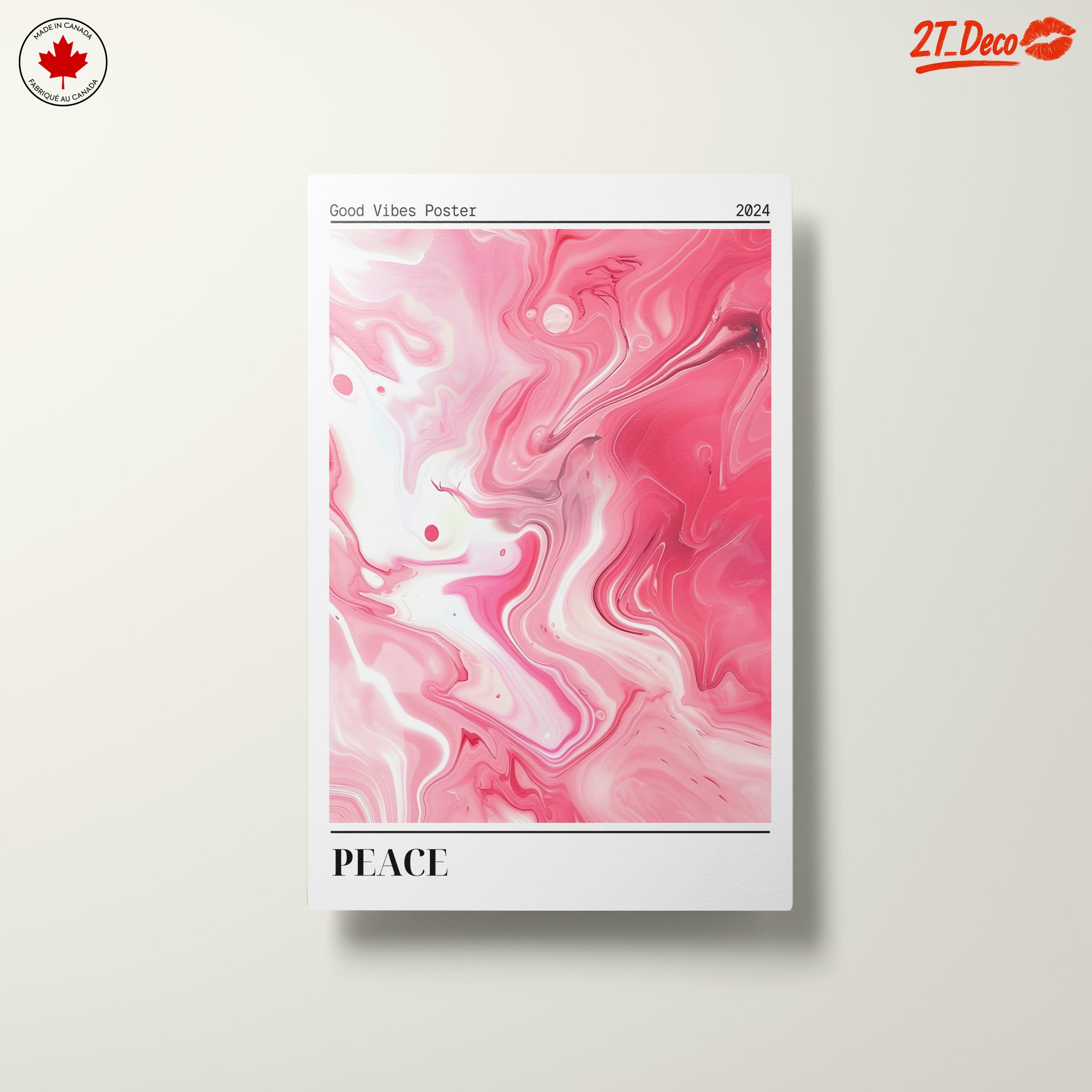 Colorful Abstract Peace Art for Positive Vibes - Image 10