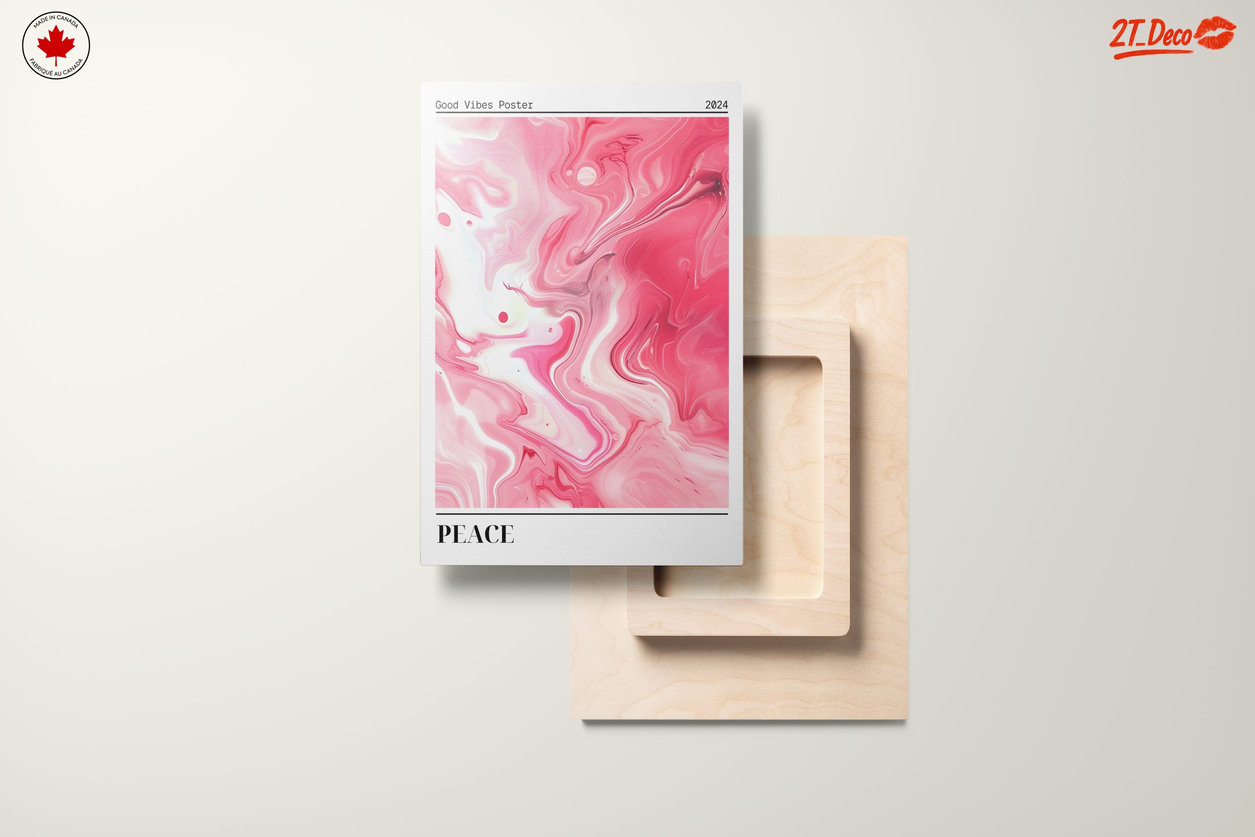 Colorful Abstract Peace Art for Positive Vibes - Image 11