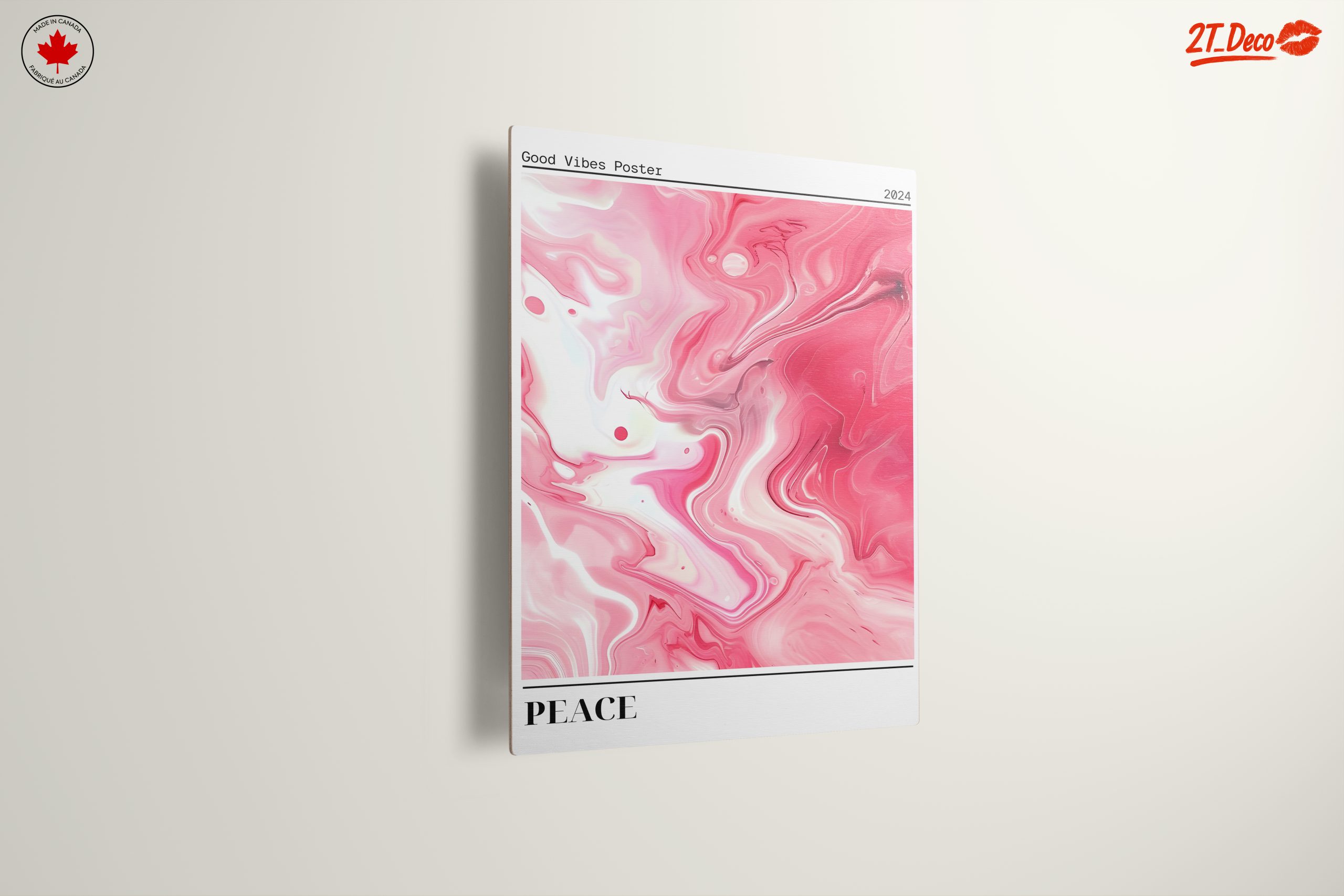 Colorful Abstract Peace Art for Positive Vibes - Image 13
