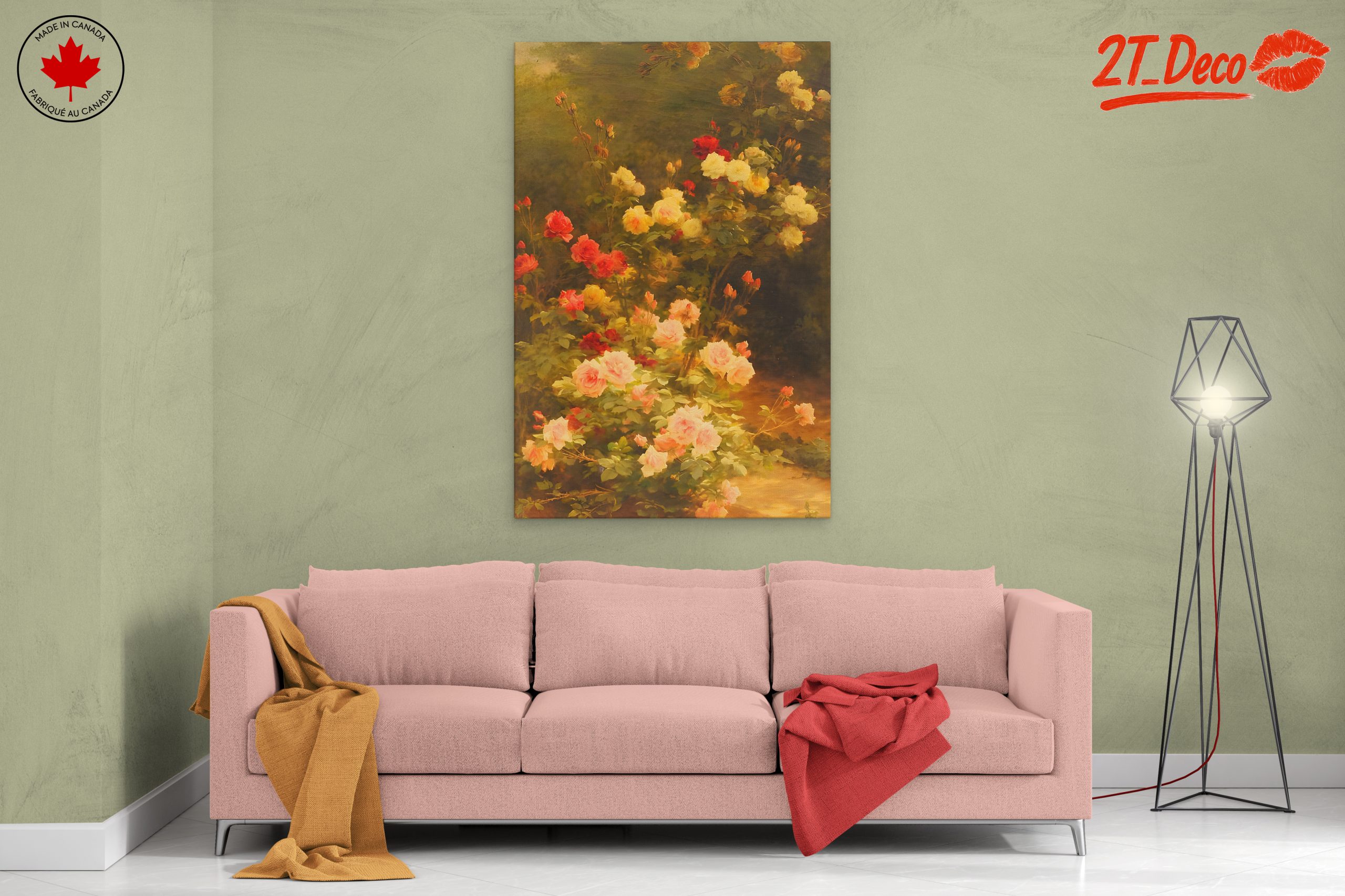 Stunning Floral Arrangement With Roses - Image 2