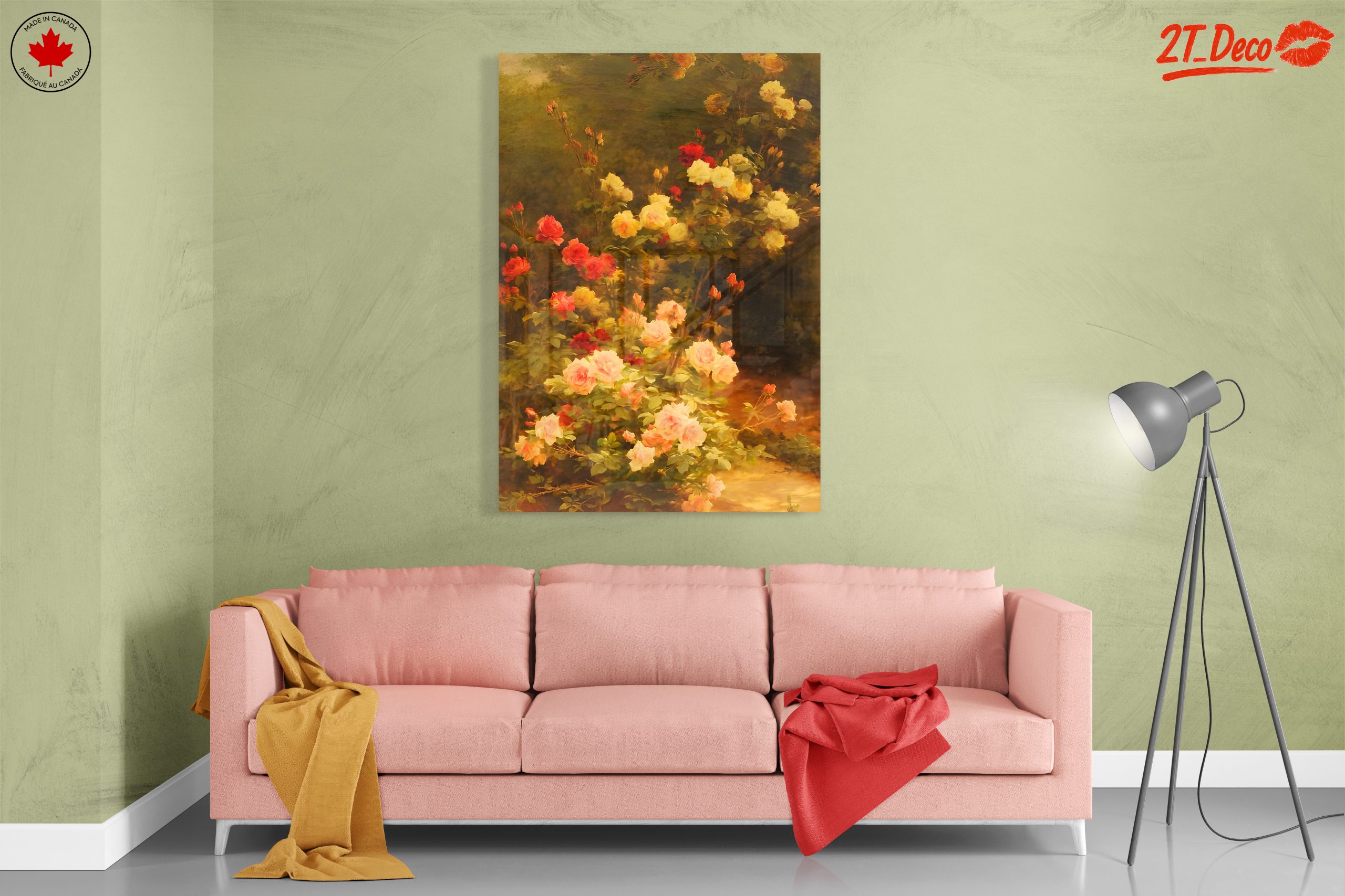 Stunning Floral Arrangement With Roses - Image 7