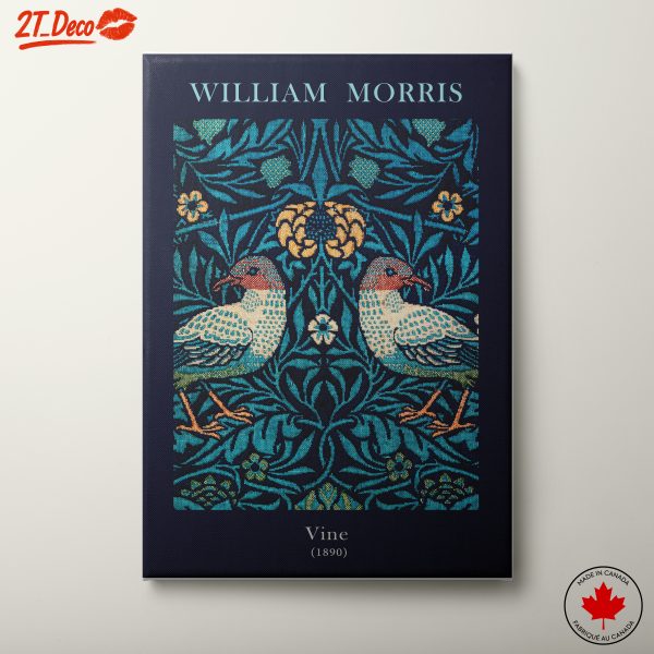 William Morris Vine Botanical Art