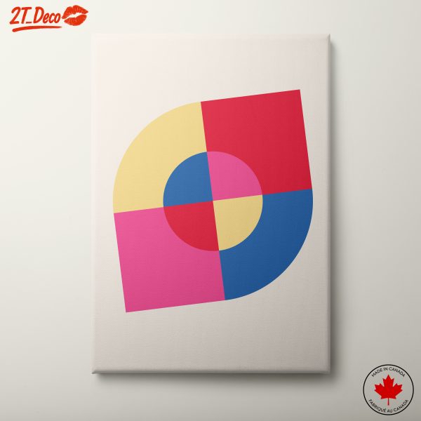 Geometric Colorful Abstract Art Design
