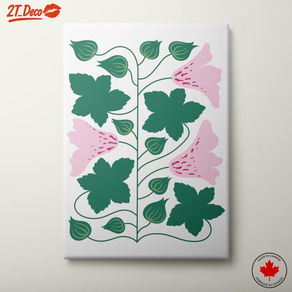 Stylized Floral Botanical Artwork 2