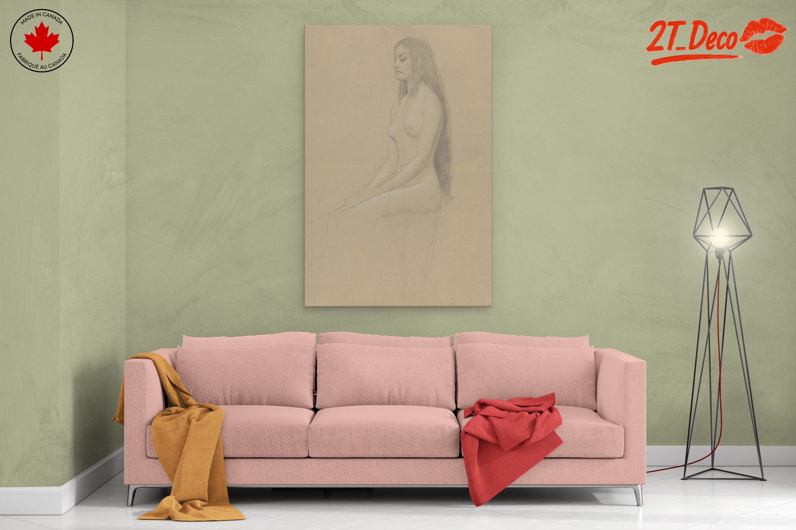 Elegant Contemporary Figure Art 3 - Image 2