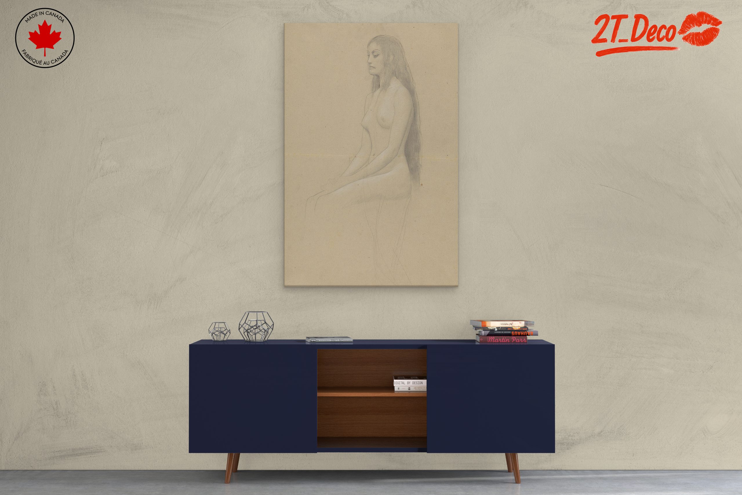 Elegant Contemporary Figure Art 3 - Image 3