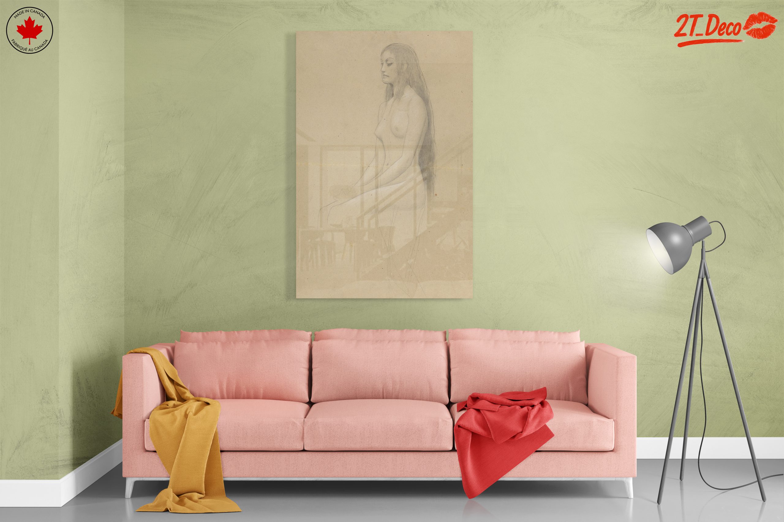 Elegant Contemporary Figure Art 3 - Image 7