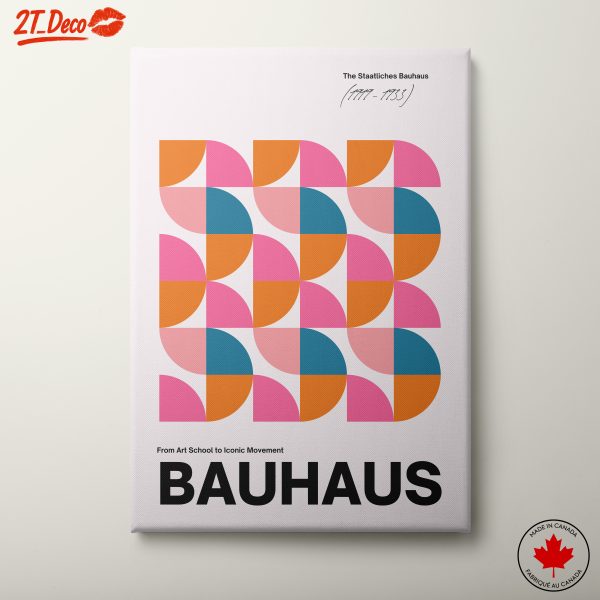 Bauhaus Inspired Geometric Art 17