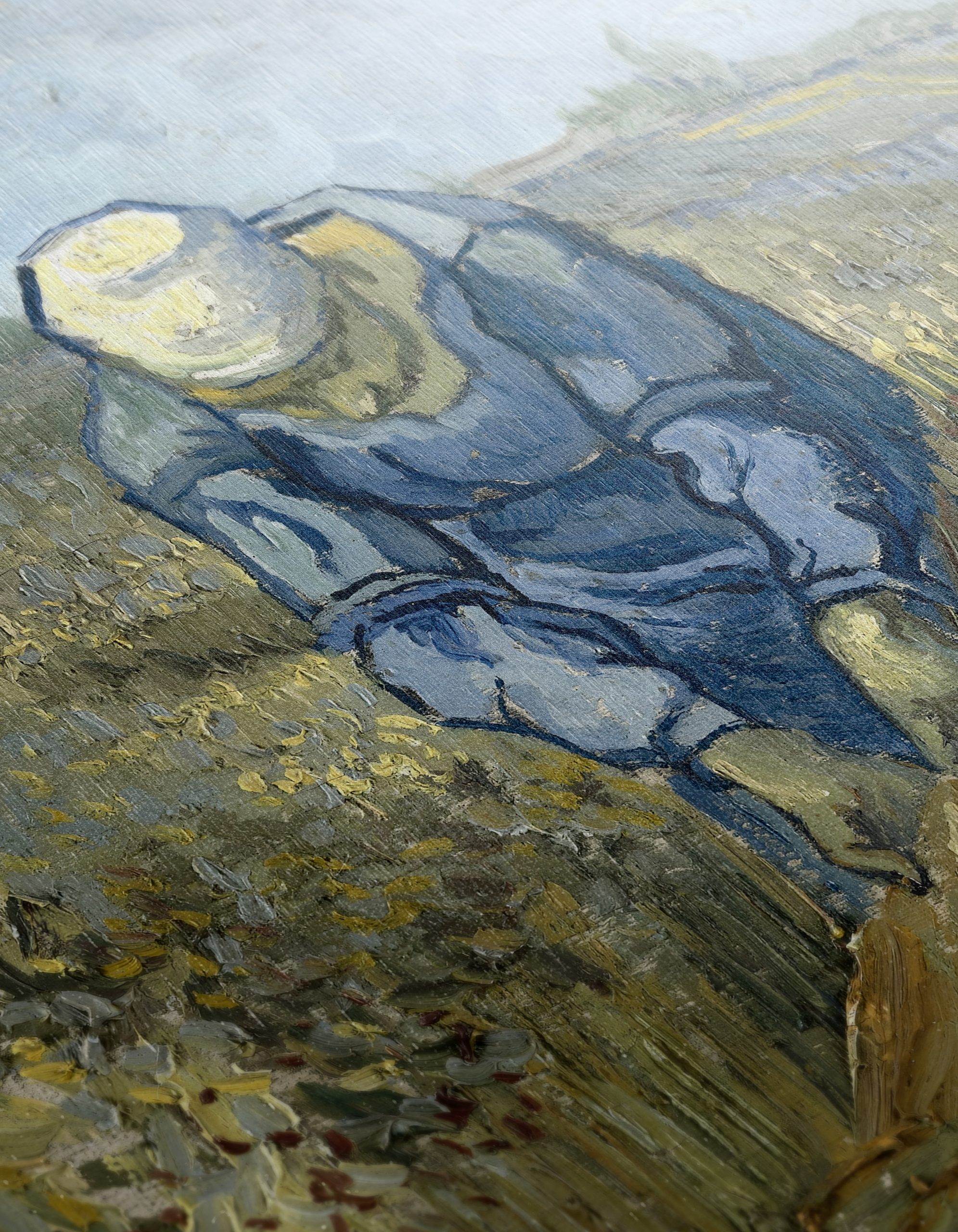 Laborer in Wheat Field by Vincent Van Gogh - Image 12