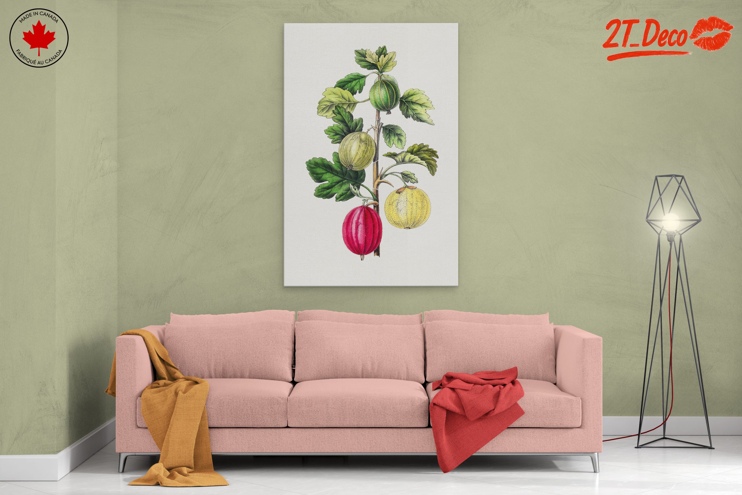 Gooseberry Botanical Illustration Art - Image 2