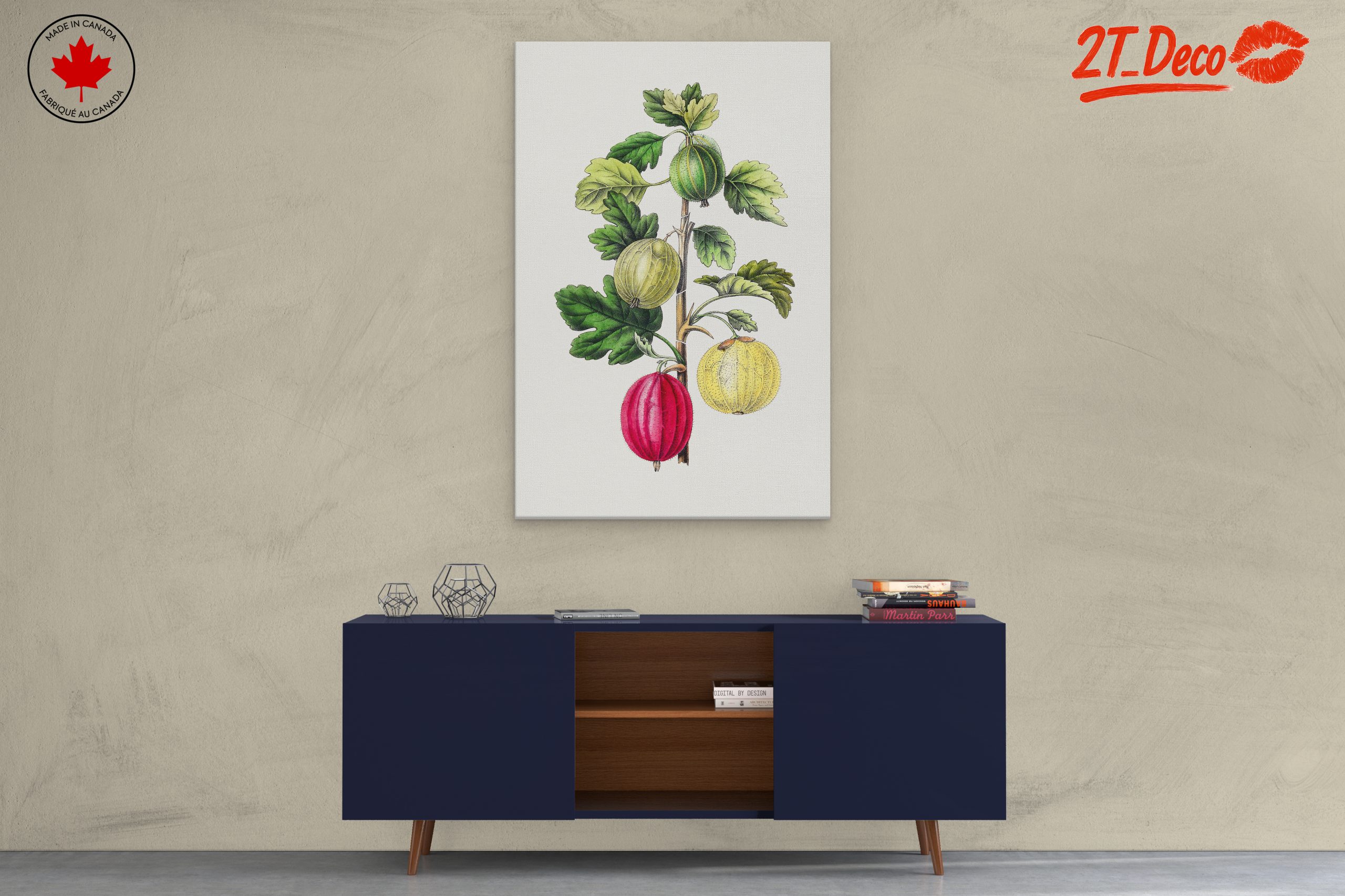 Gooseberry Botanical Illustration Art - Image 3