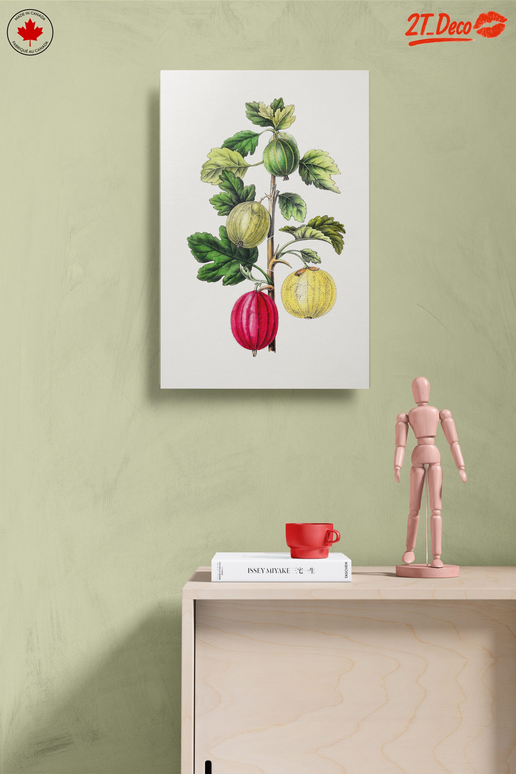 Gooseberry Botanical Illustration Art - Image 14