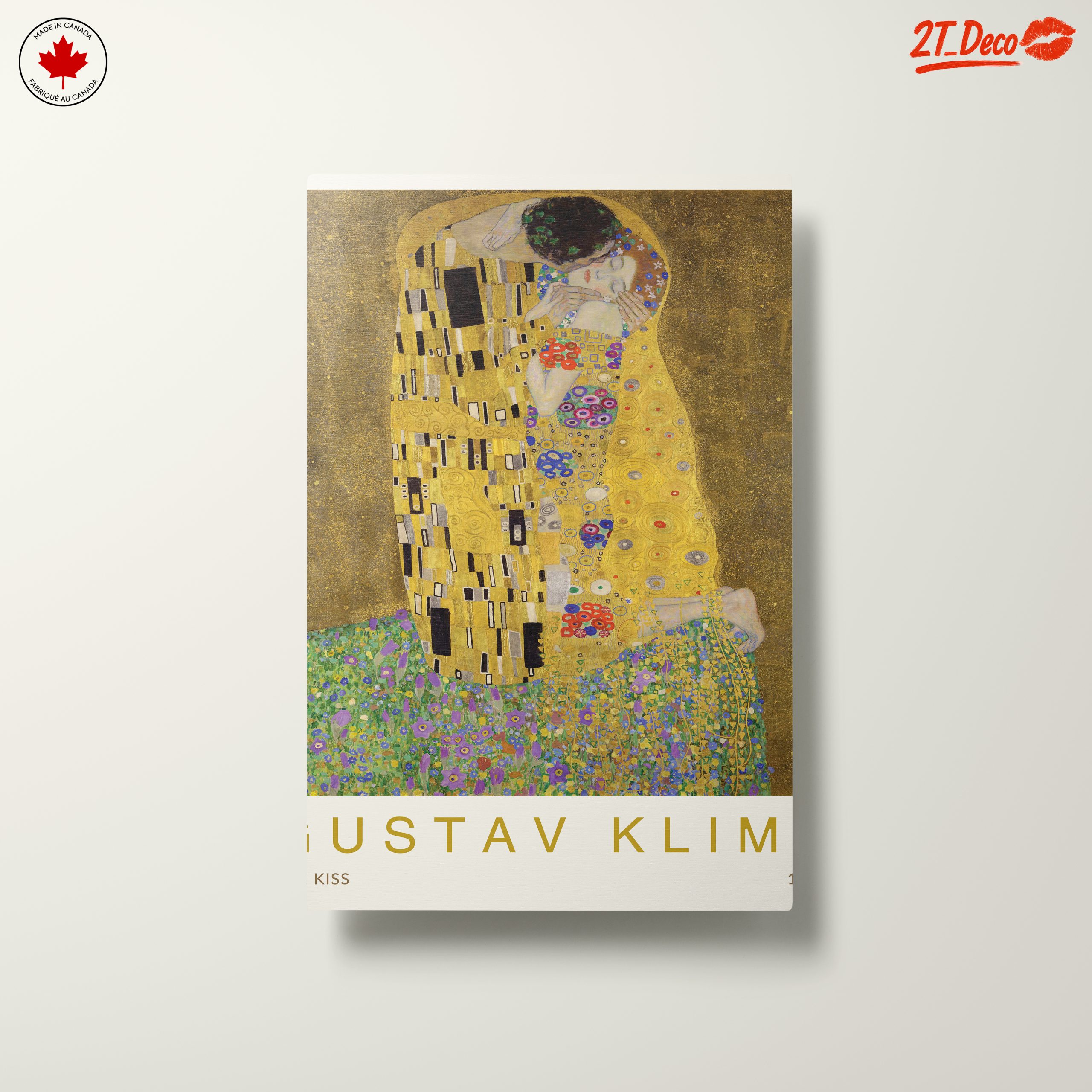 The Kiss by Gustav Klimt - Vintage Art - Image 10