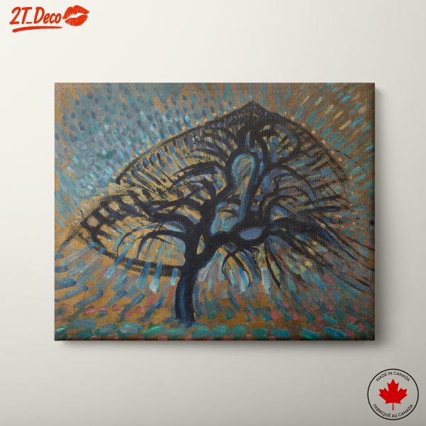 Vibrant Abstract Tree Art 3