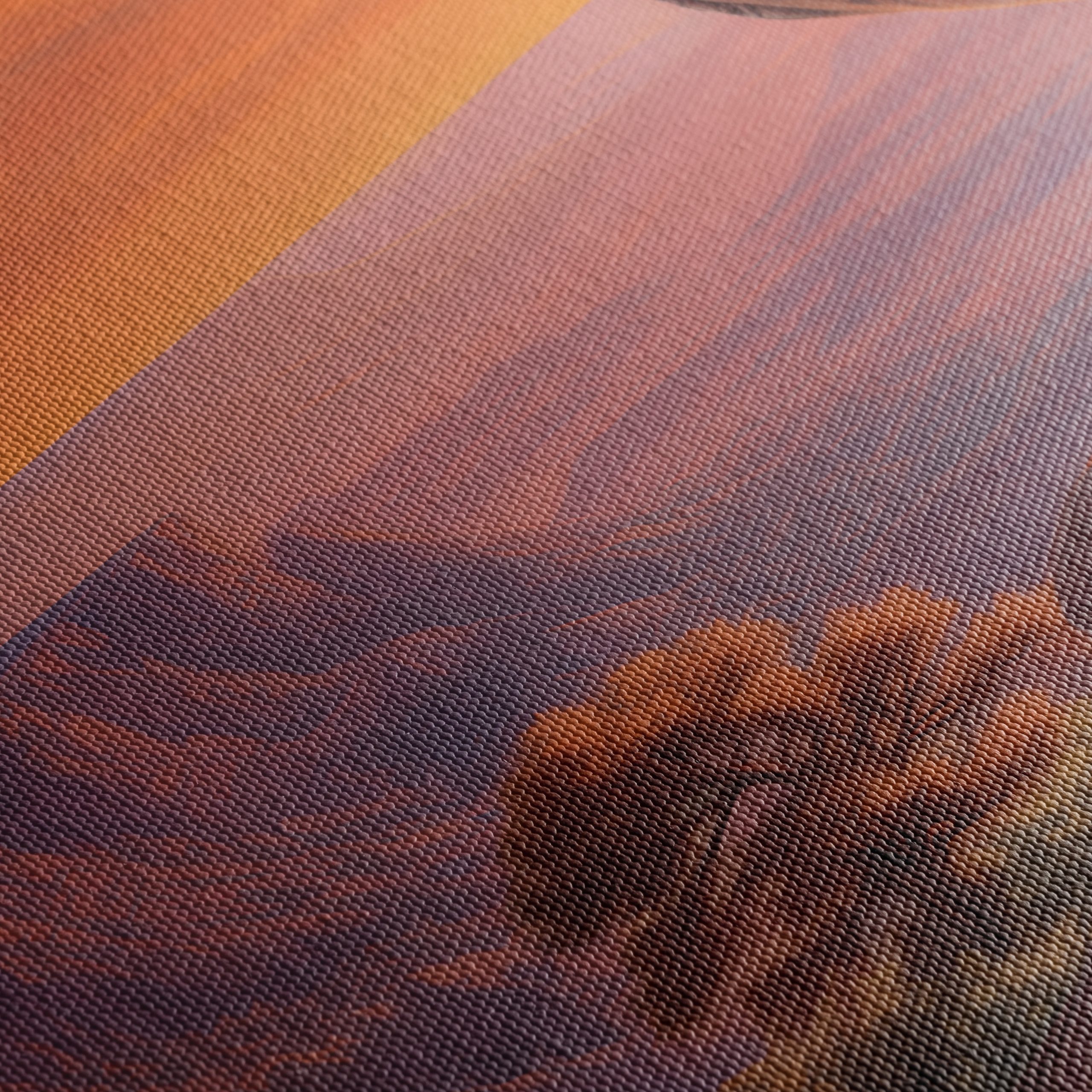 Majestic Hawk Against a Sunset Landscape - Image 5