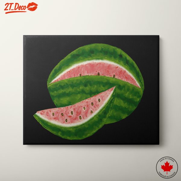 Colorful Abstract Watermelon Art 4