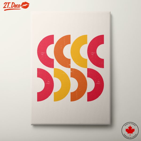 Abstract Colorful Shapes for Modern Decor