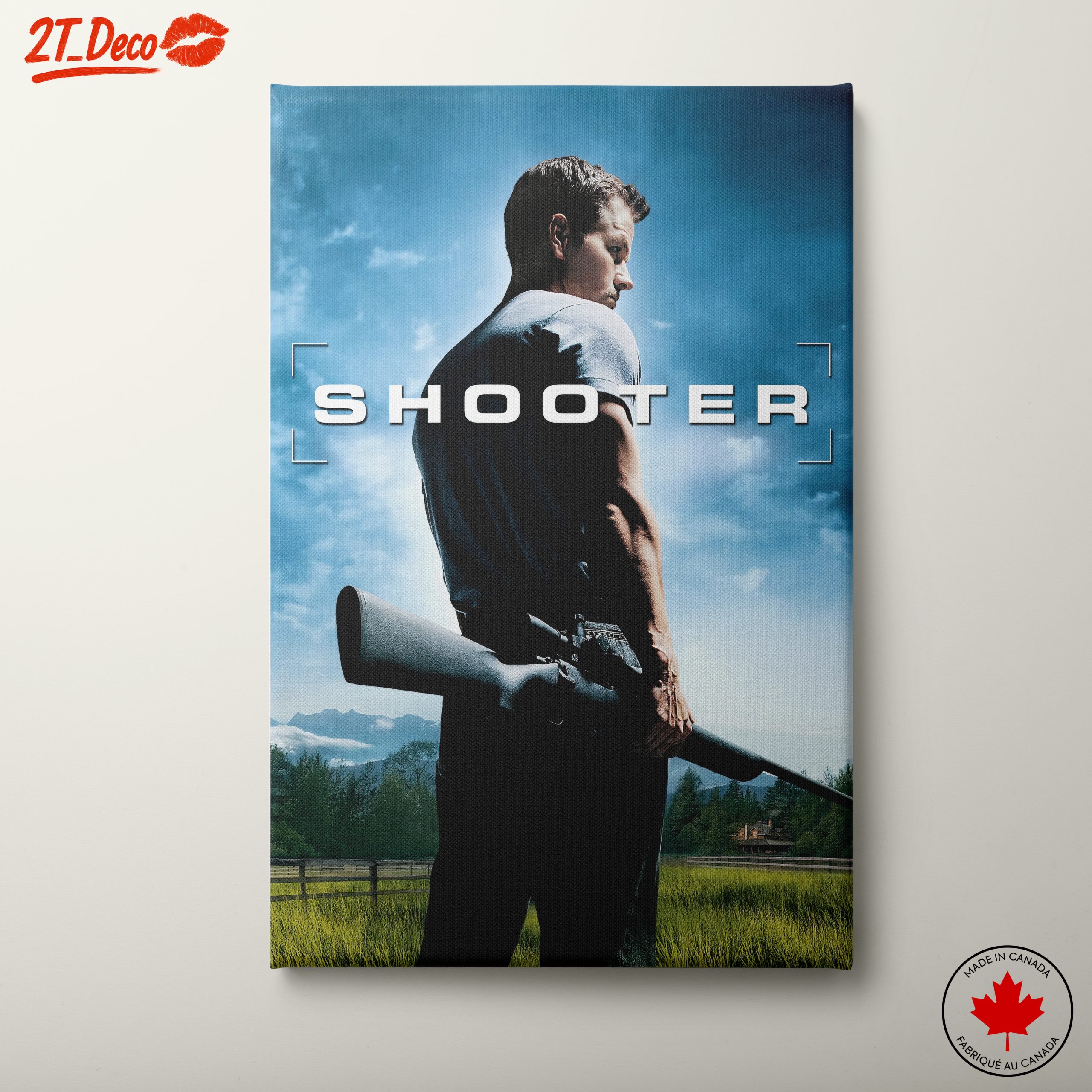 Dynamic Shooter Art Featuring Action-Packed Scenes