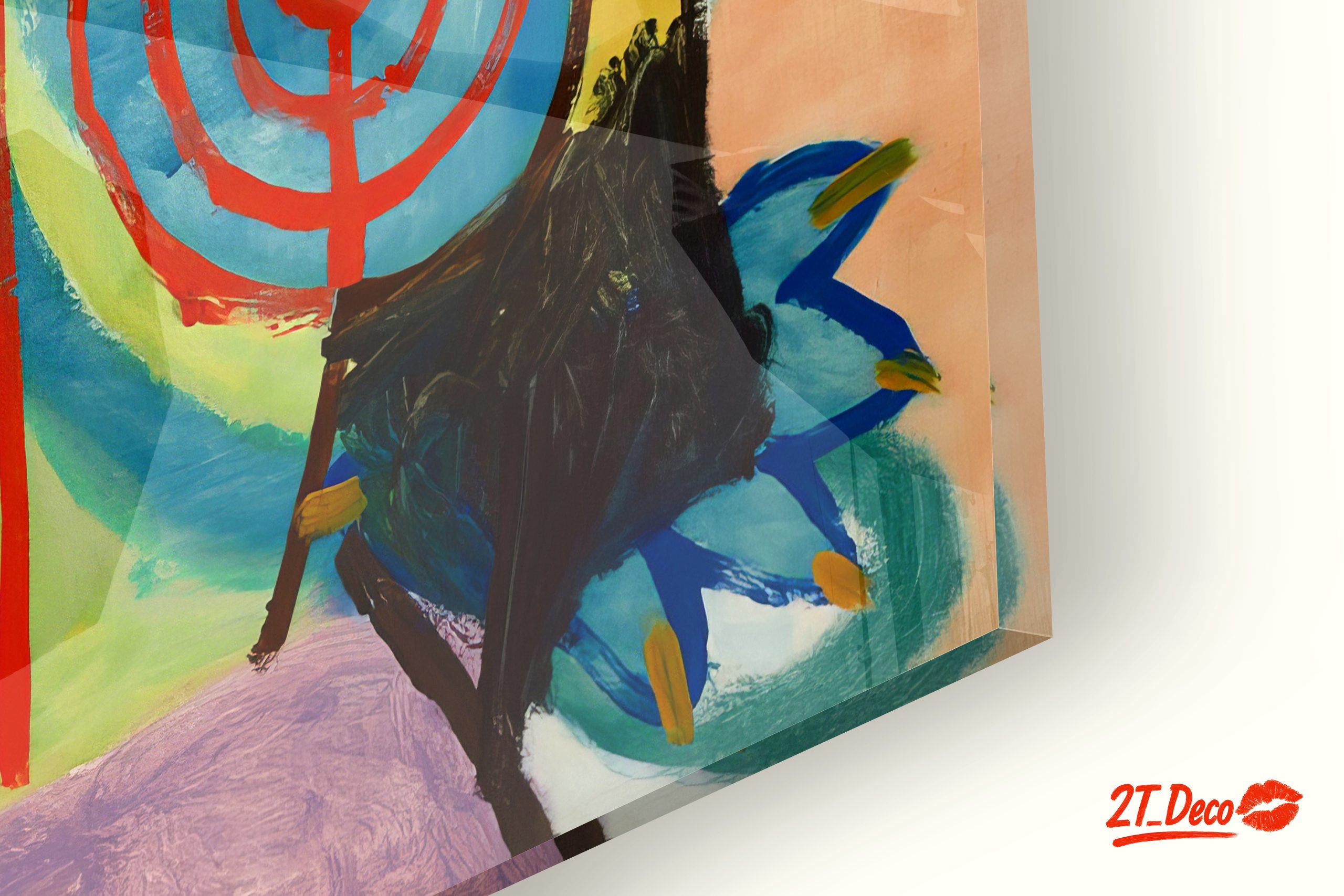 Vibrant Modern Artistic Portrait 2 - Image 9