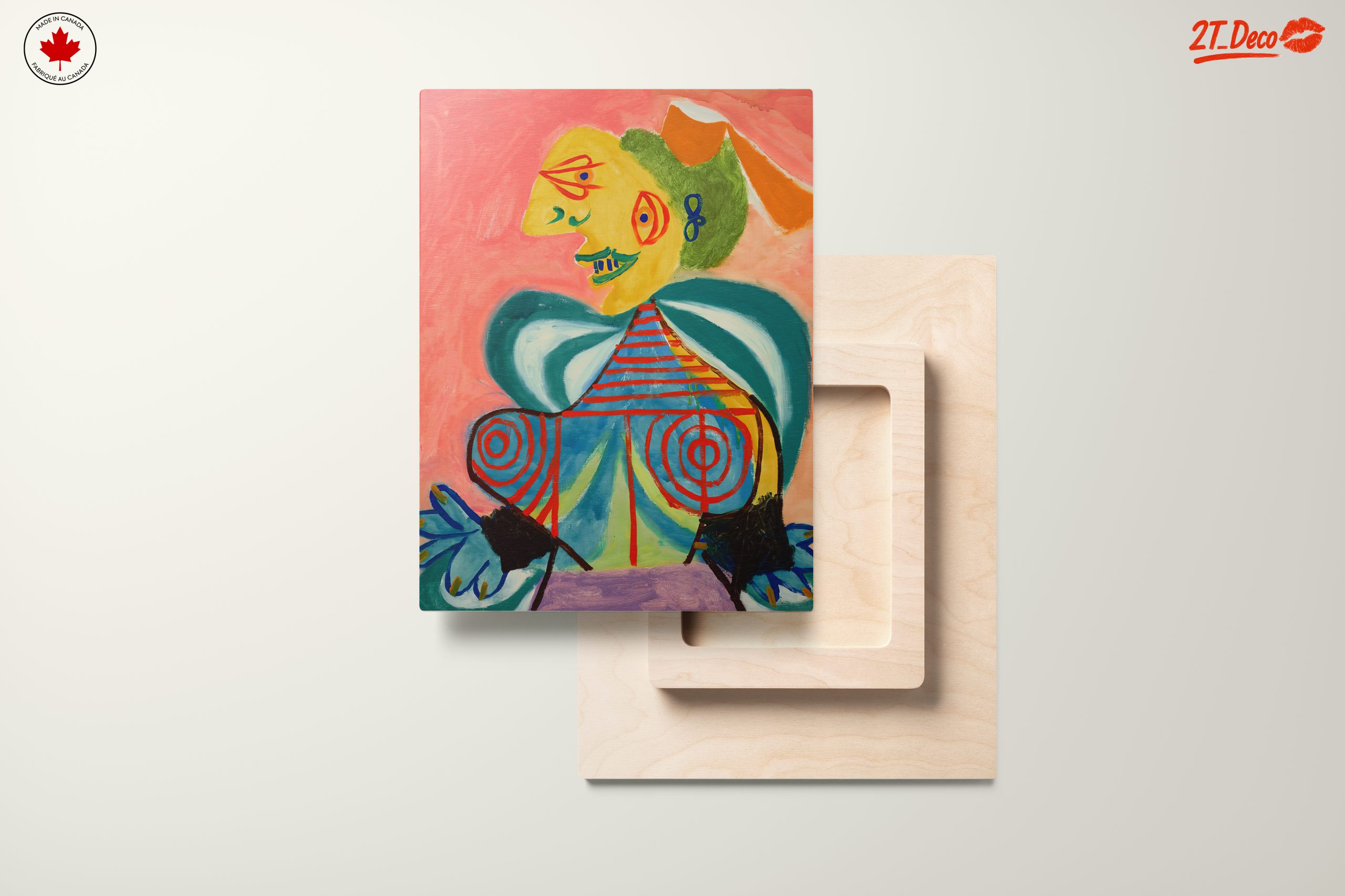 Vibrant Modern Artistic Portrait 2 - Image 11