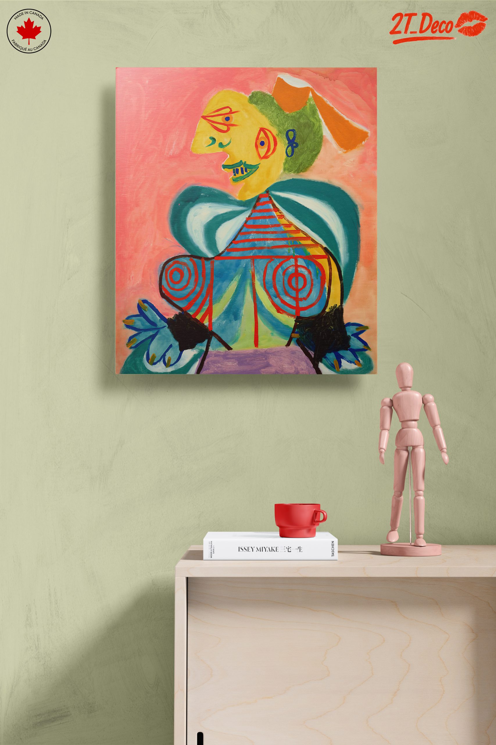 Vibrant Modern Artistic Portrait 2 - Image 14