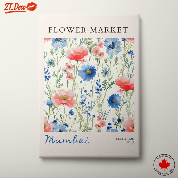 Flower Market Art from Mumbai