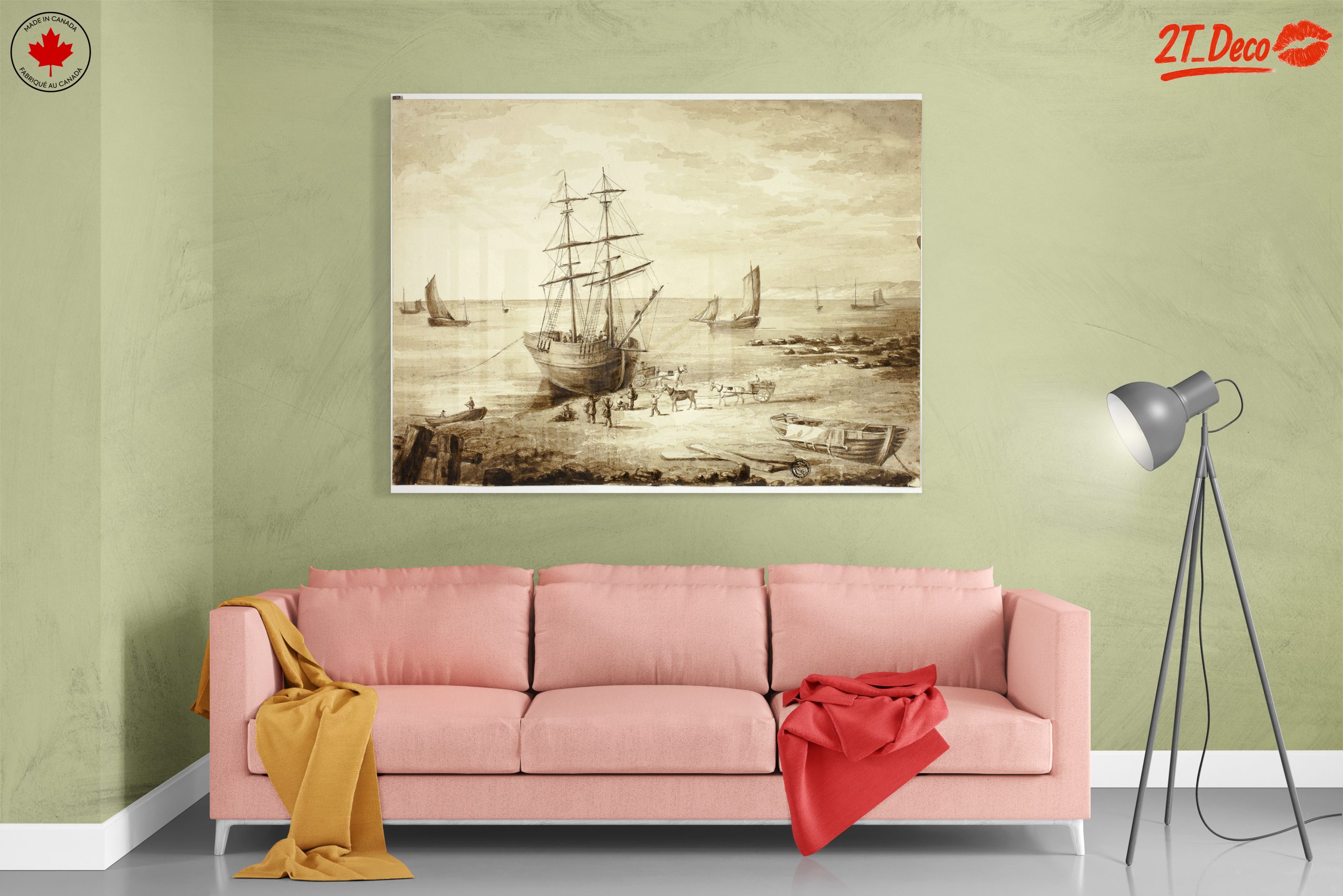 Seafaring Adventure Landscape Art - Image 7