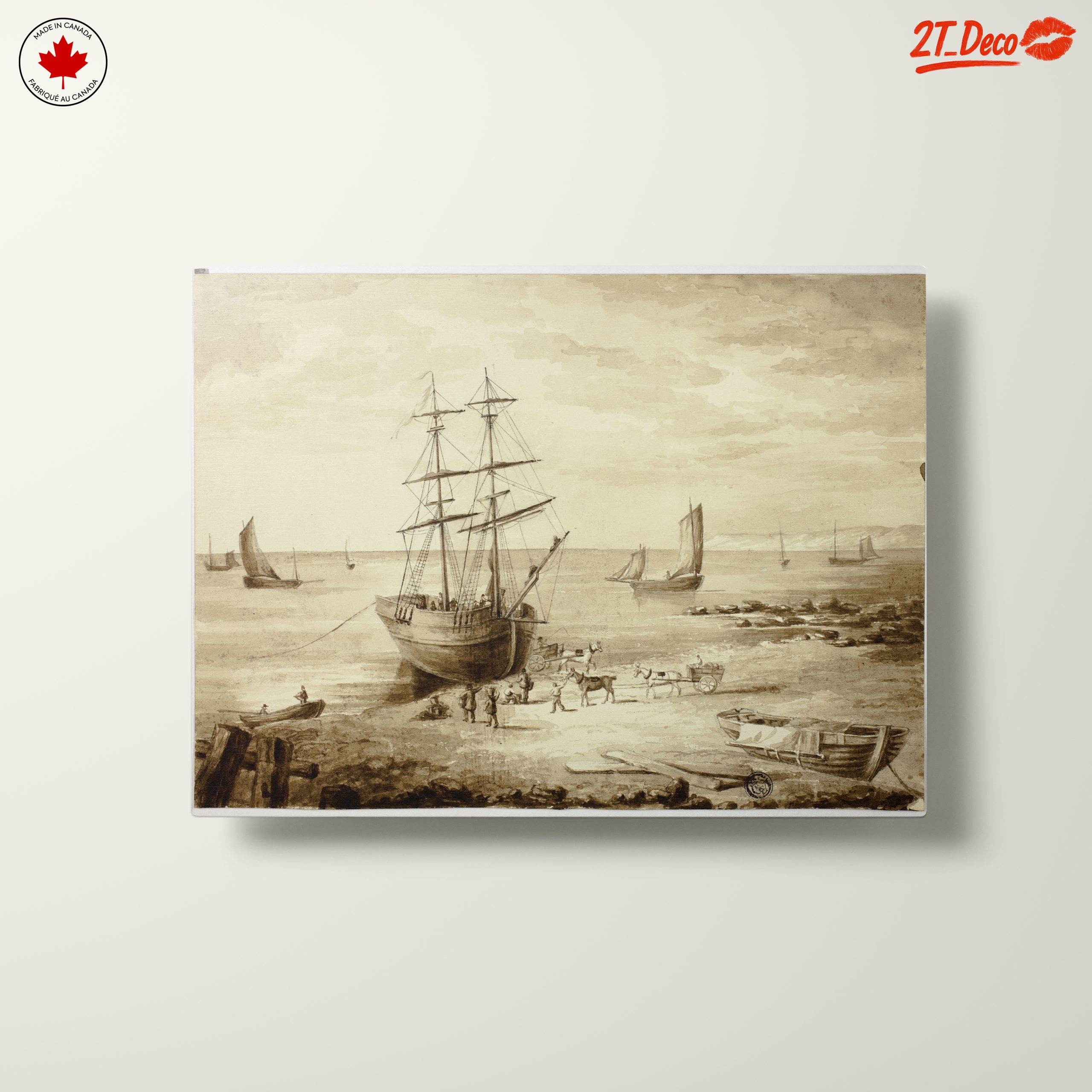 Seafaring Adventure Landscape Art - Image 10