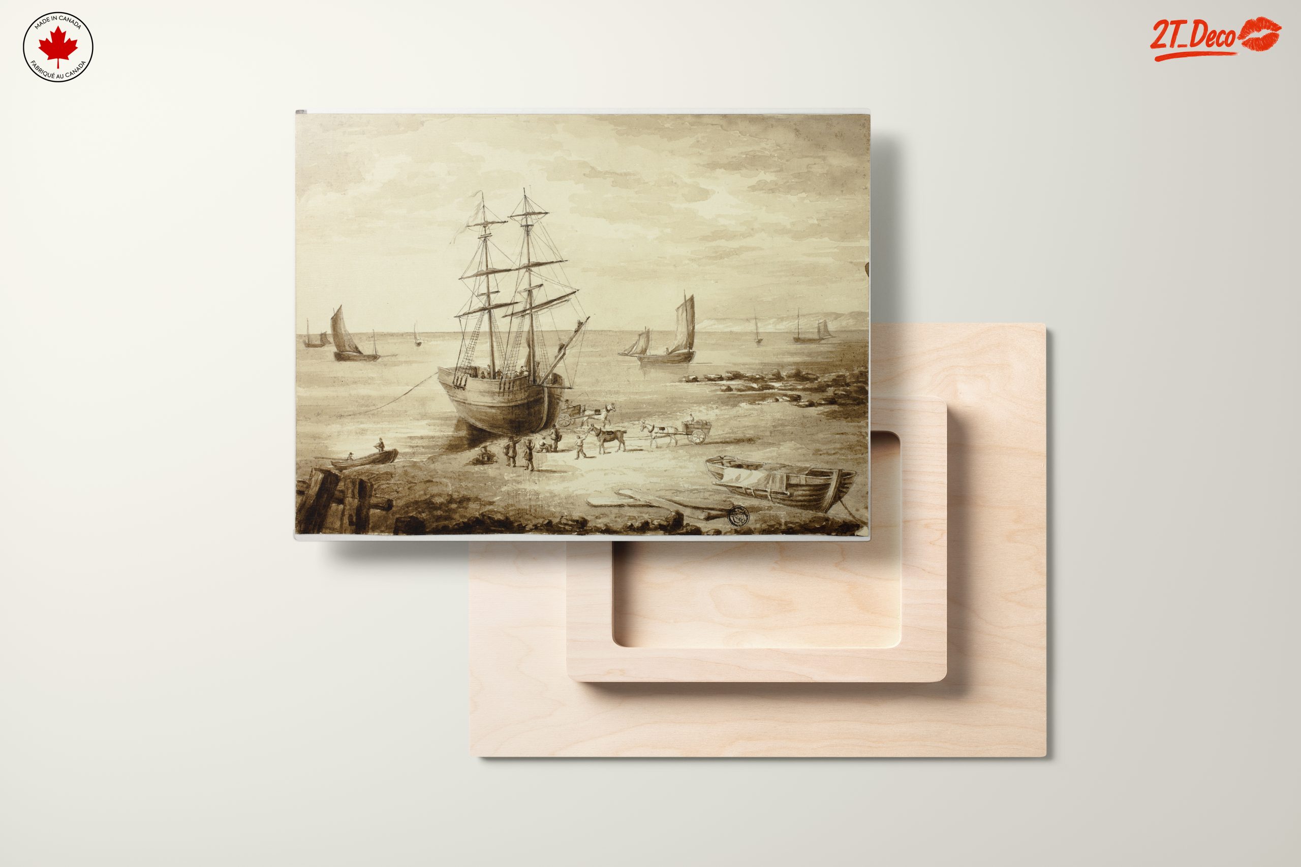 Seafaring Adventure Landscape Art - Image 11