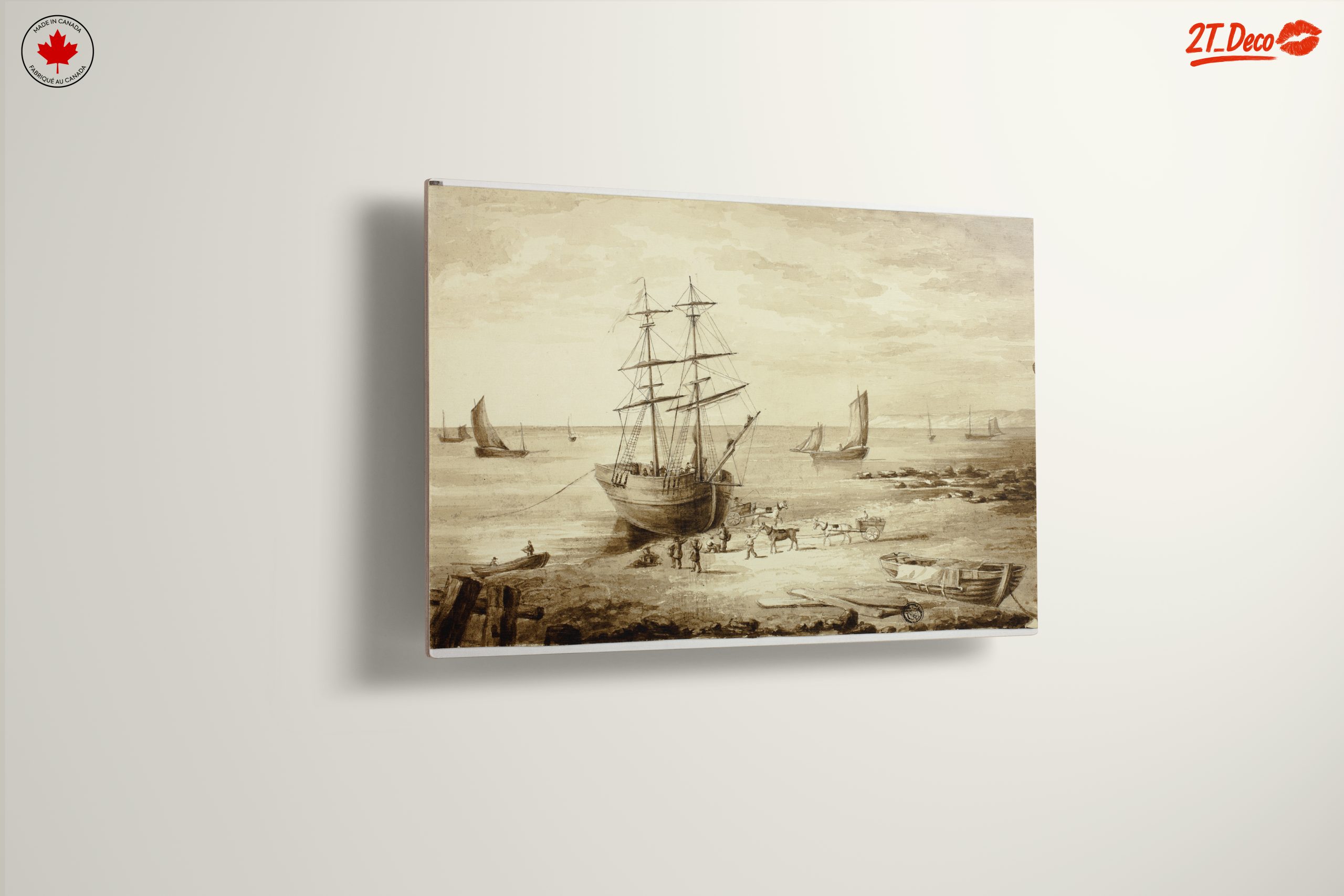 Seafaring Adventure Landscape Art - Image 13