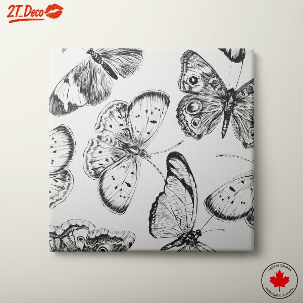 Beautiful Butterfly Illustrations for Wall Art