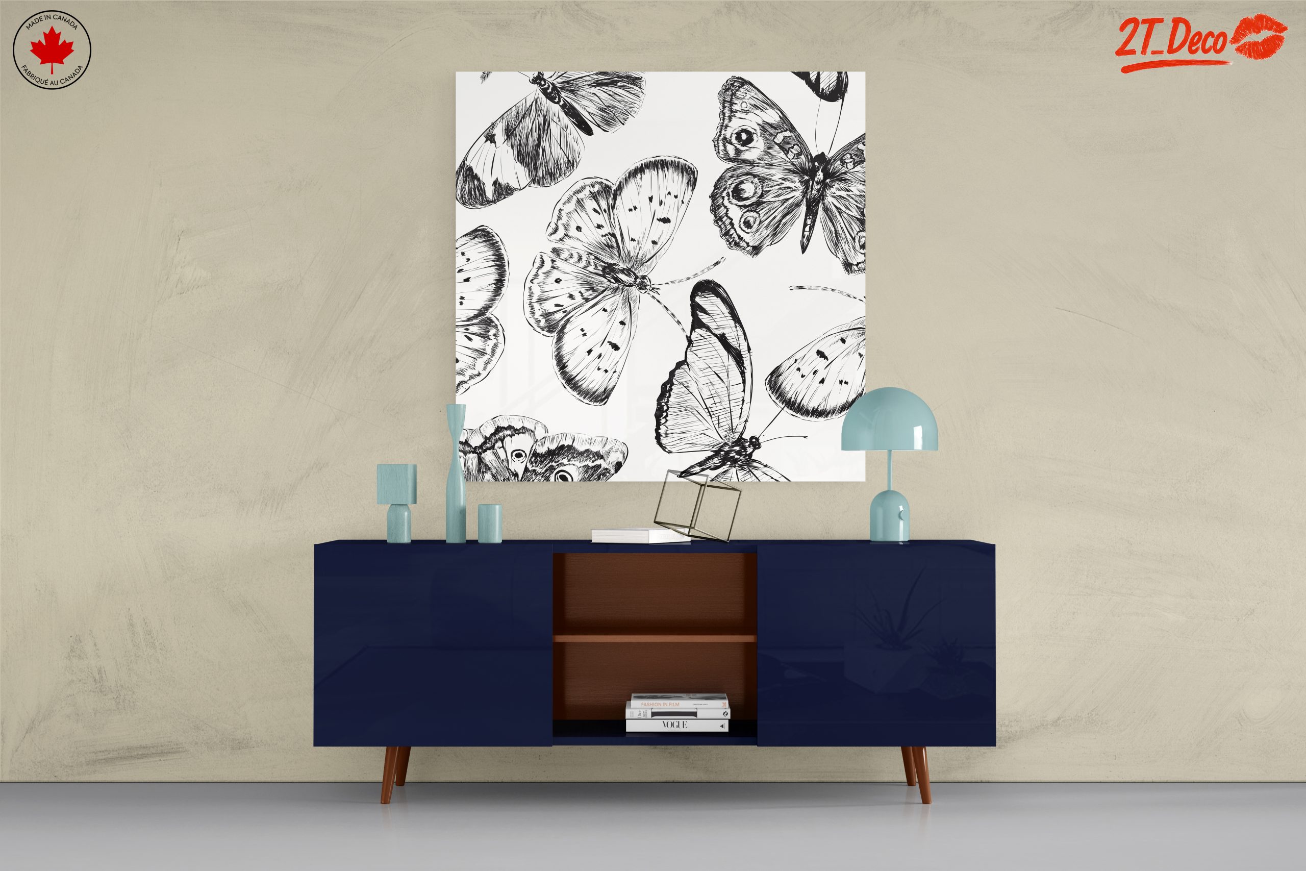 Beautiful Butterfly Illustrations for Wall Art - Image 8