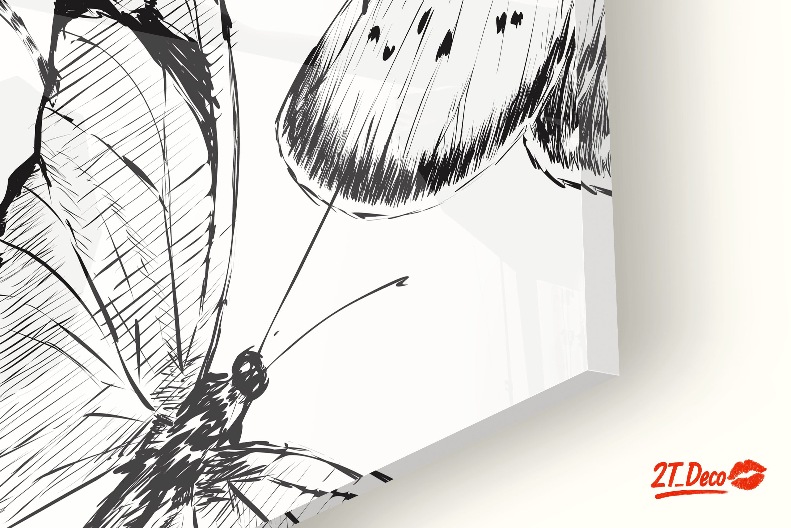 Beautiful Butterfly Illustrations for Wall Art - Image 9