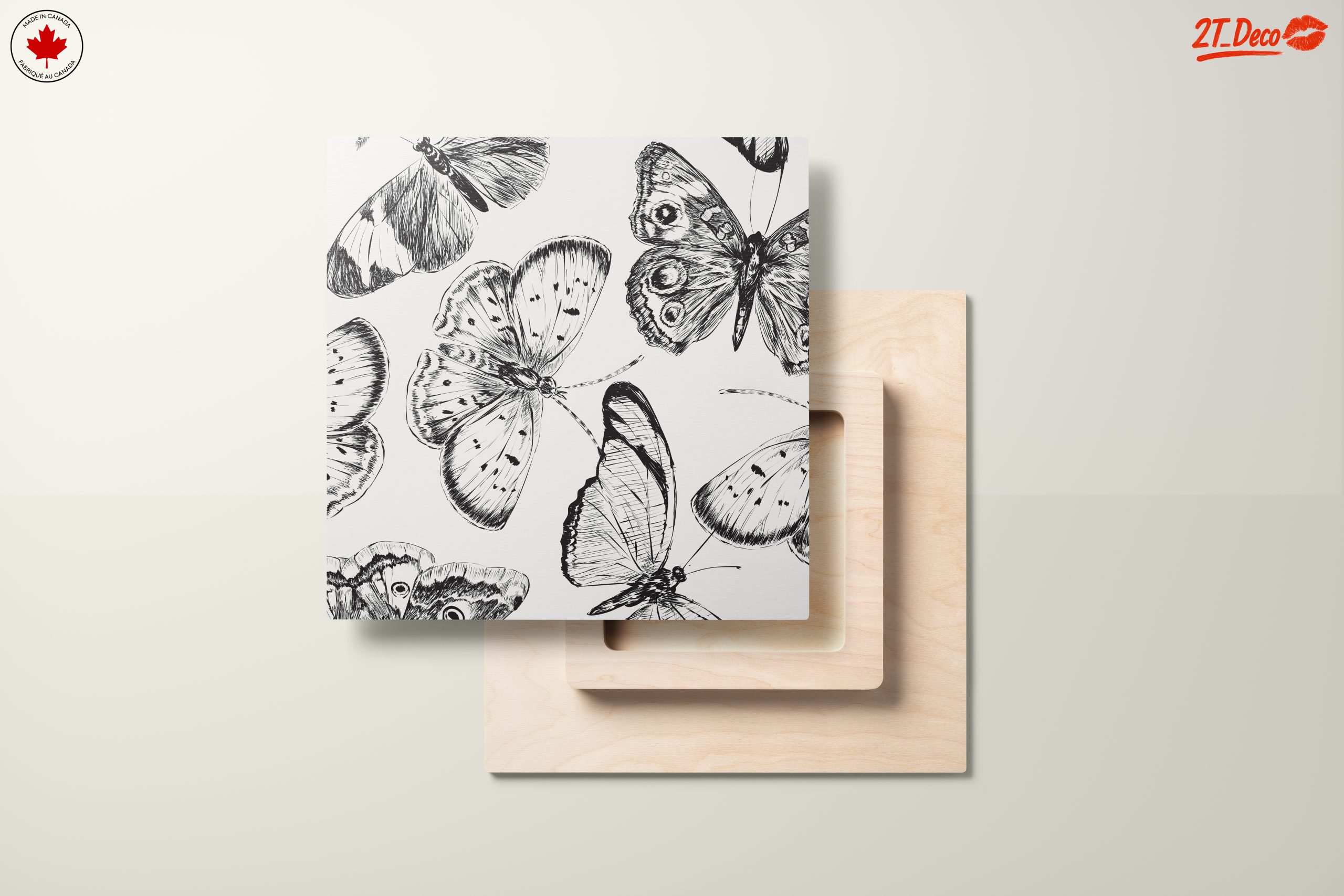 Beautiful Butterfly Illustrations for Wall Art - Image 11