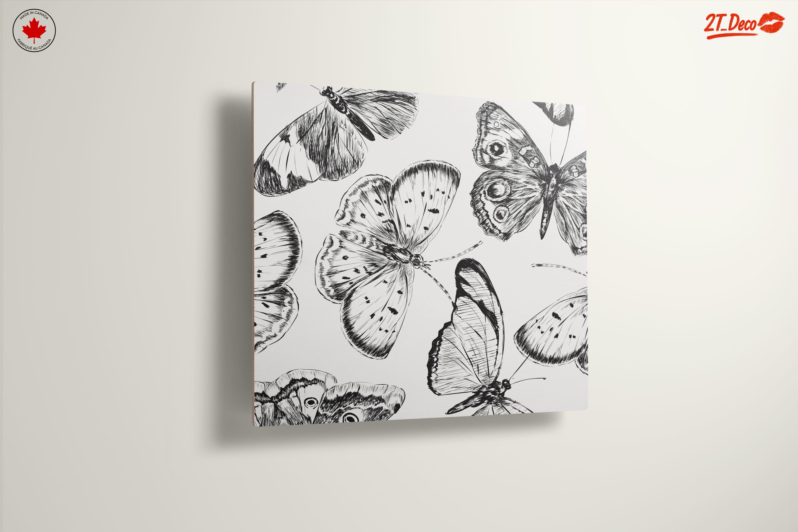 Beautiful Butterfly Illustrations for Wall Art - Image 13