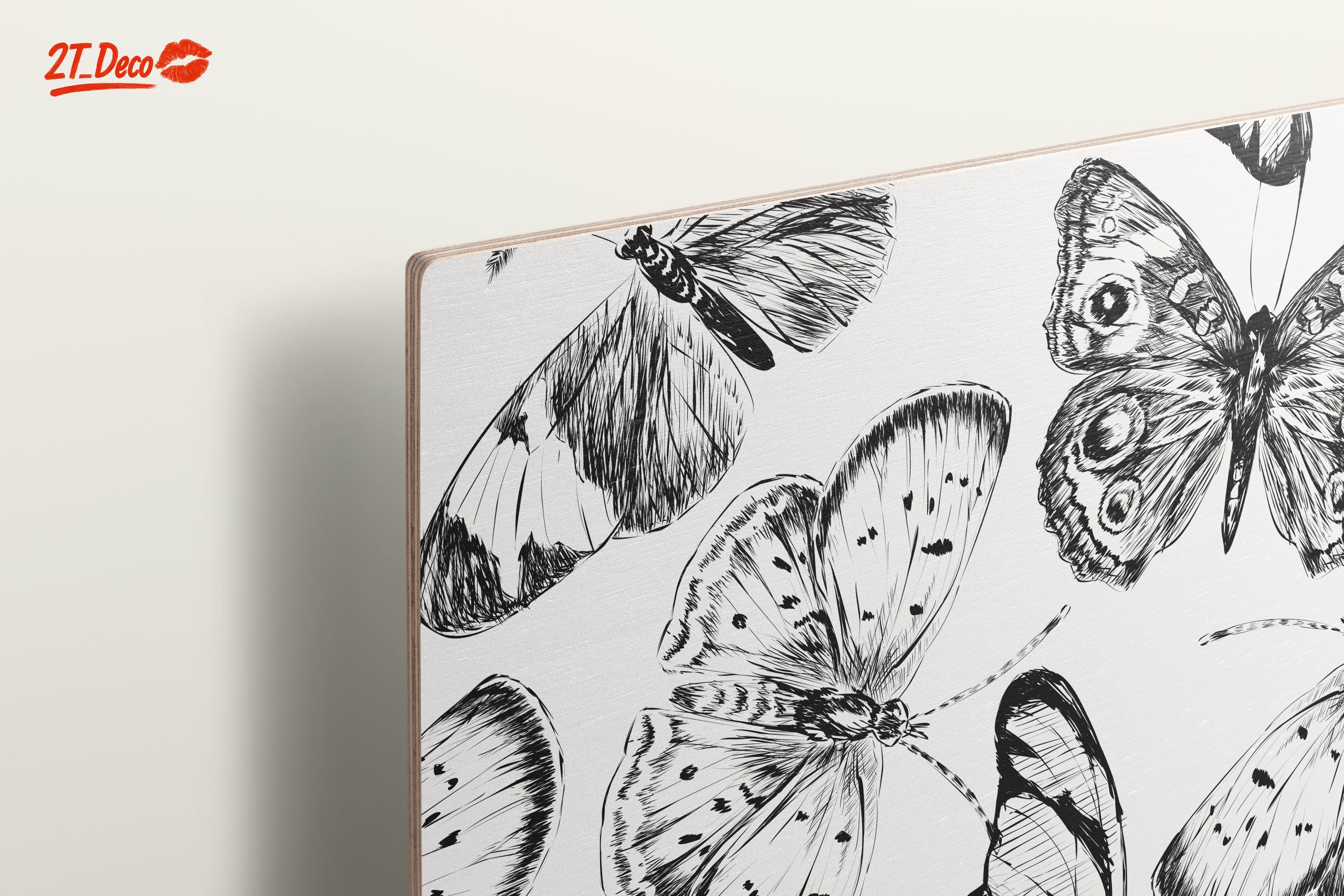 Beautiful Butterfly Illustrations for Wall Art - Image 15