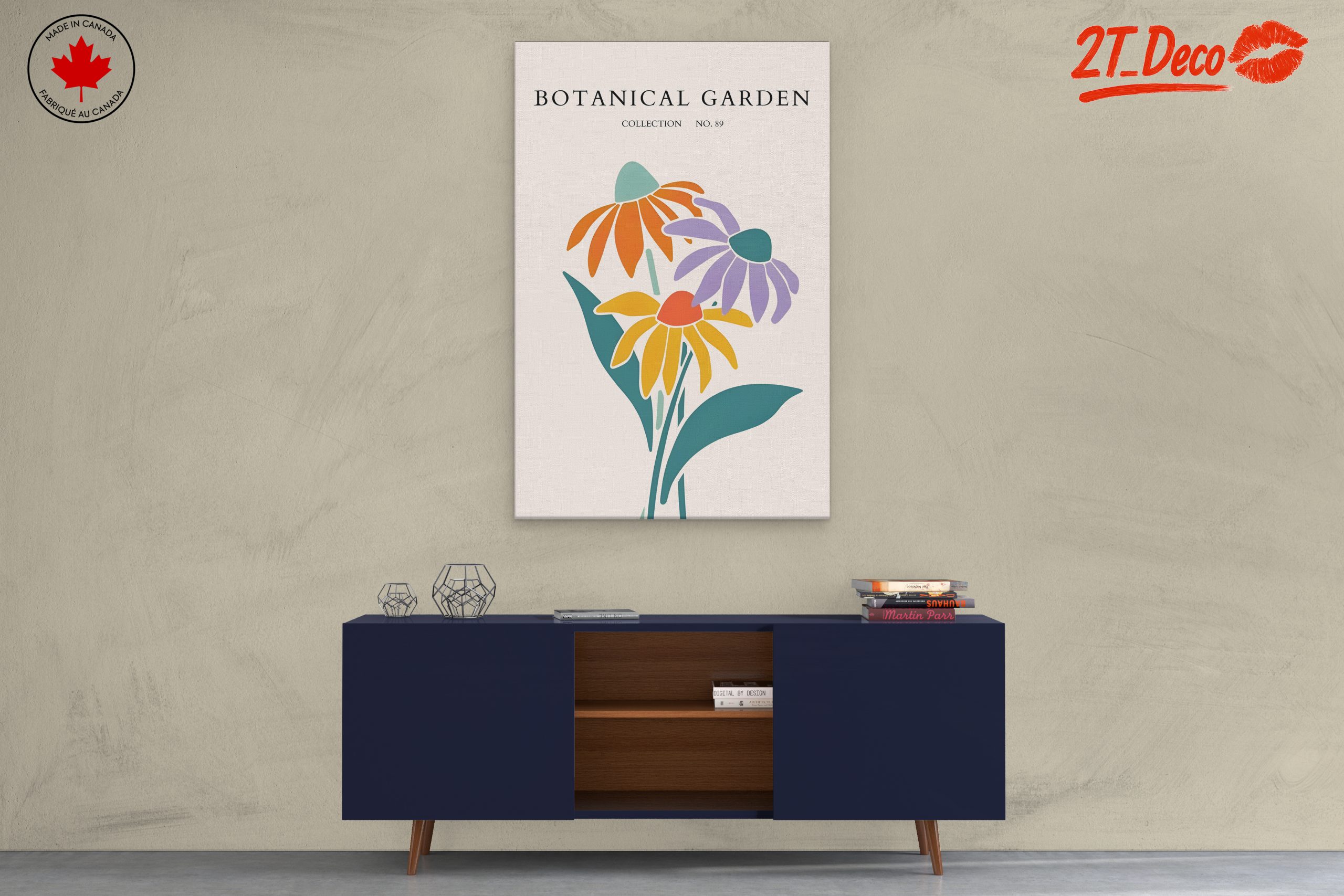 Vibrant Botanical Garden Collection Art - Image 3