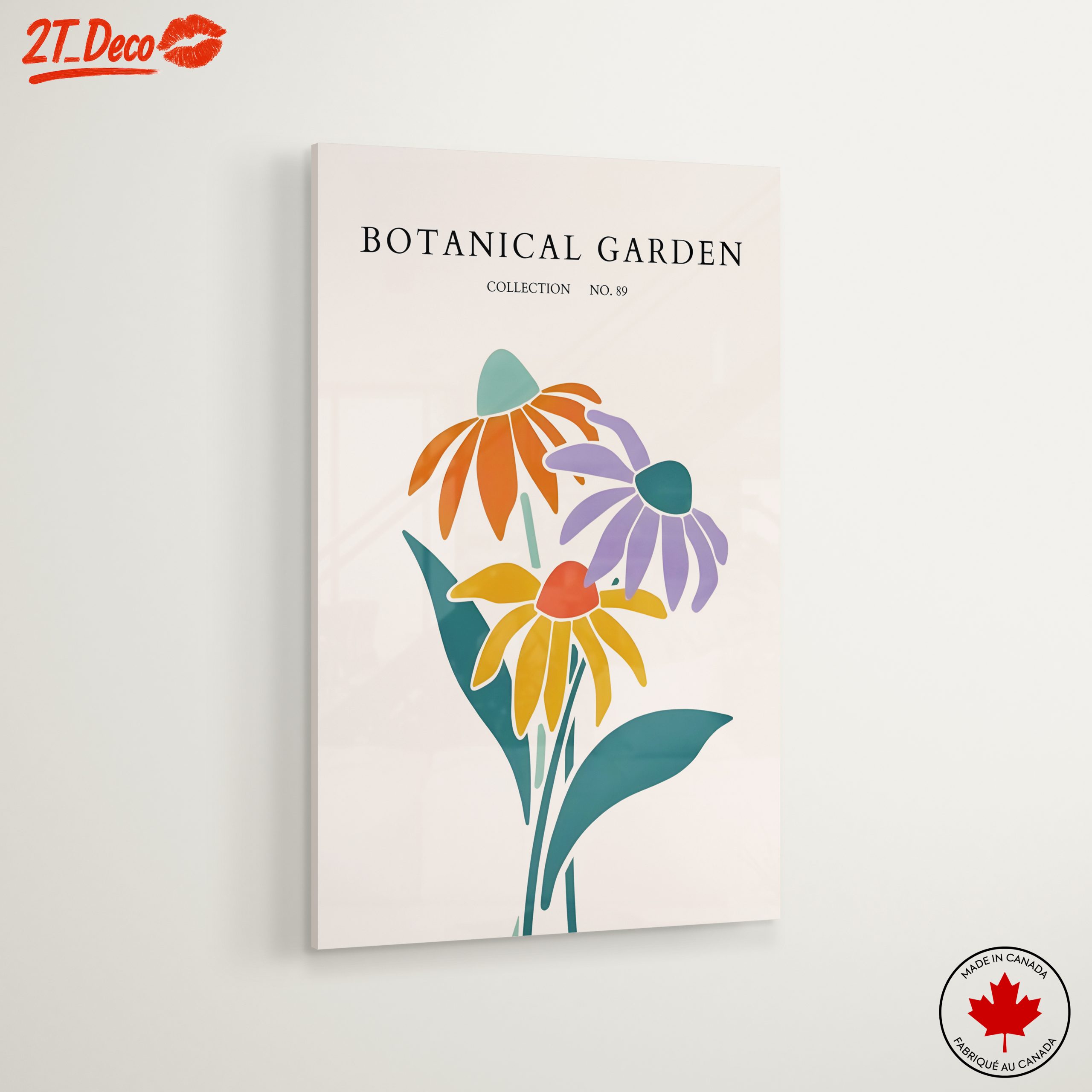 Vibrant Botanical Garden Collection Art - Image 6