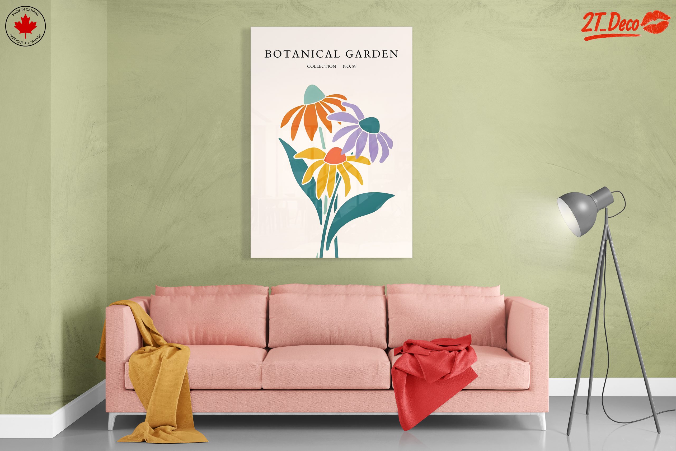 Vibrant Botanical Garden Collection Art - Image 7