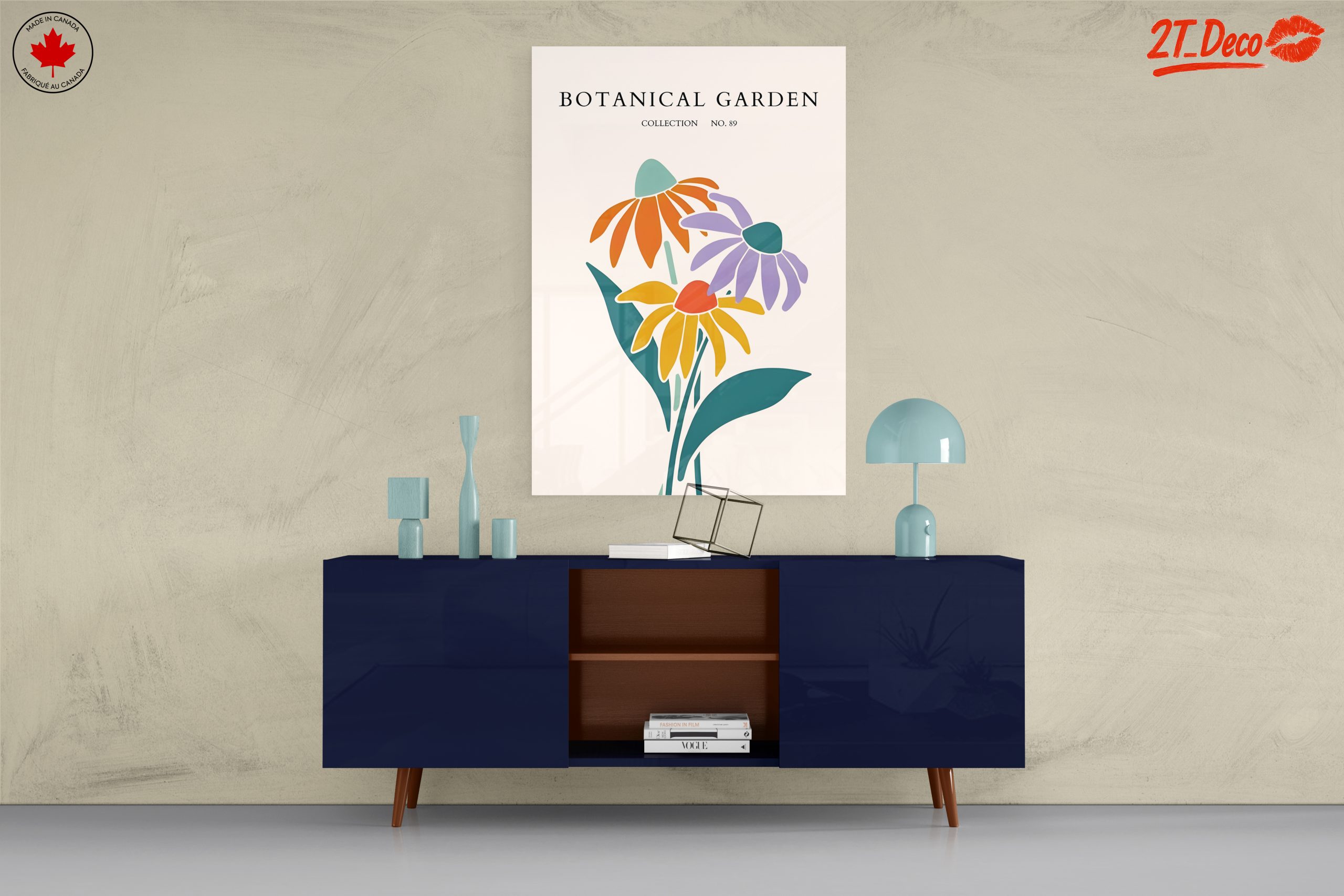 Vibrant Botanical Garden Collection Art - Image 8