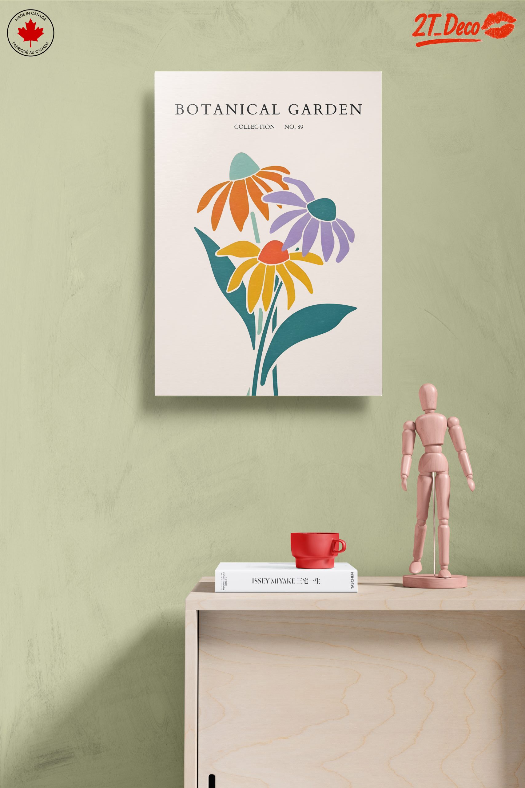 Vibrant Botanical Garden Collection Art - Image 14
