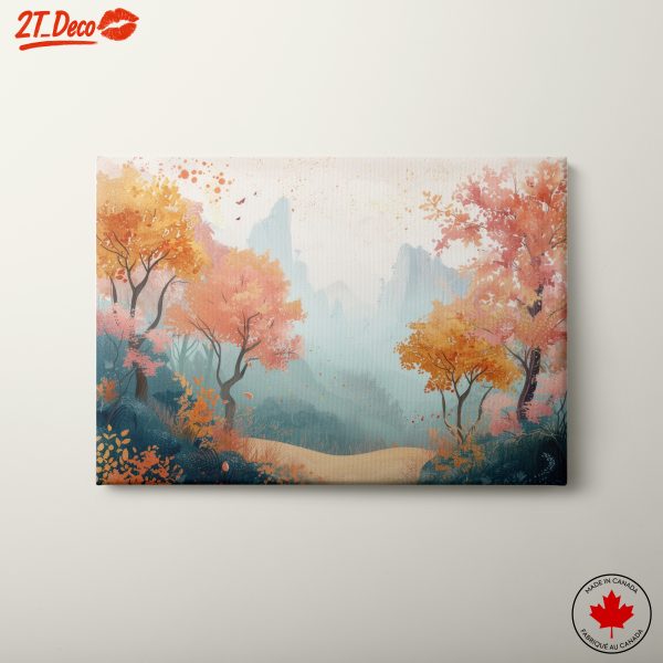 Vibrant Autumn Fantasy Landscape