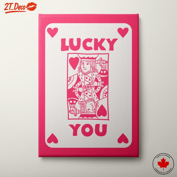 Lucky You Playing Card Artwork 3