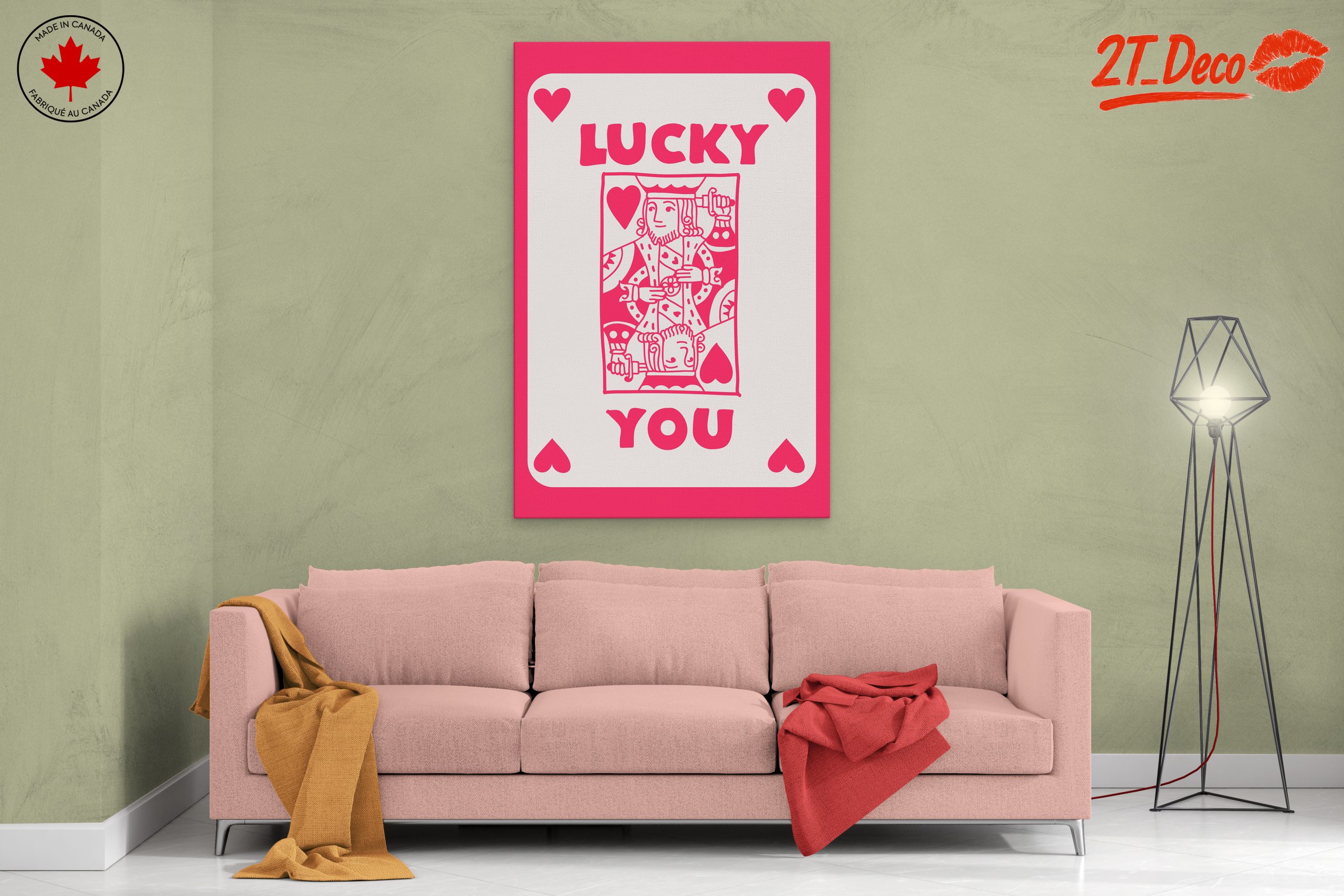 Lucky You Playing Card Artwork 3 - Image 2